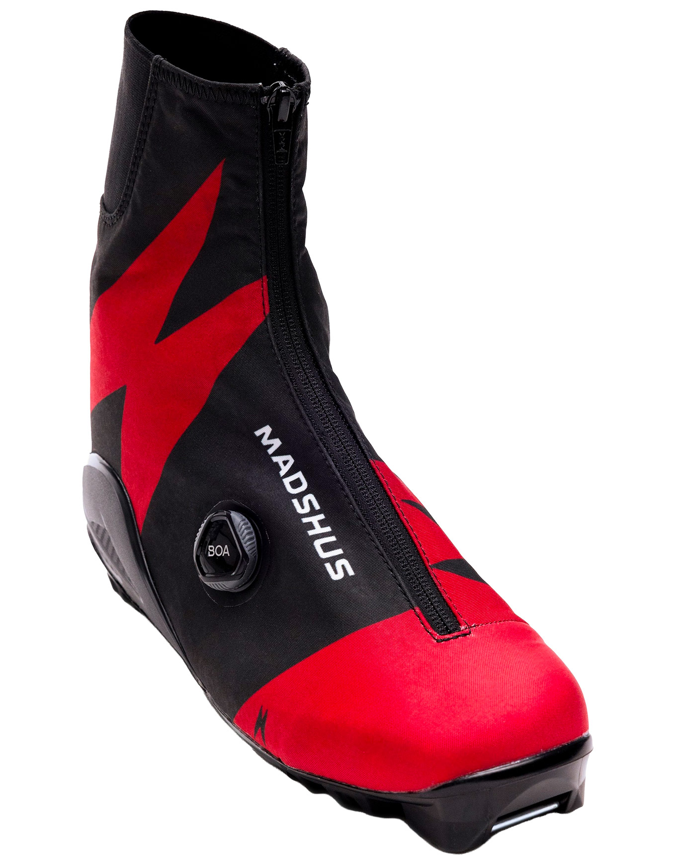 Klassische Skilanglaufschuhe Pulse Boa Classic für Herren Größe 41 Rot