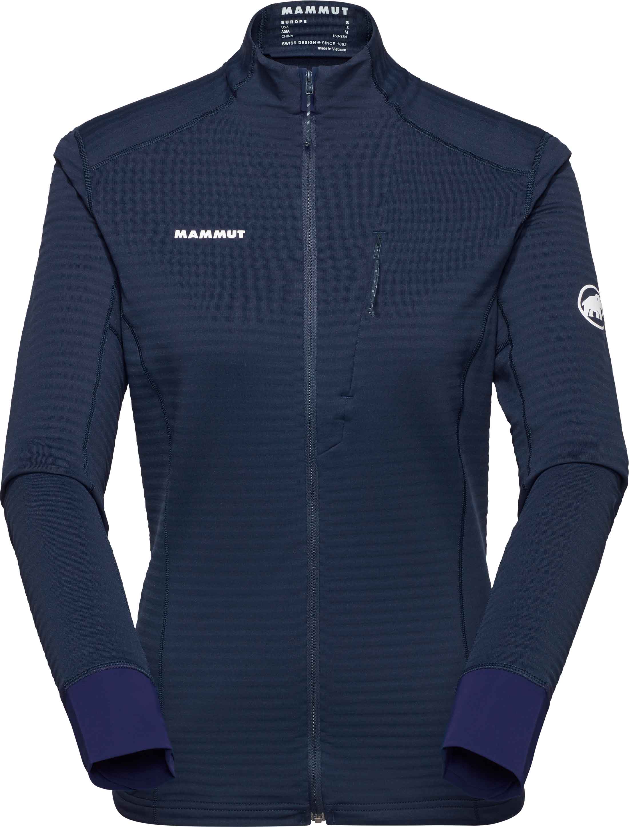 Polaire légère de randonnée - Taiss Light ML Jacket Women Marine - Taille XS - Navy
