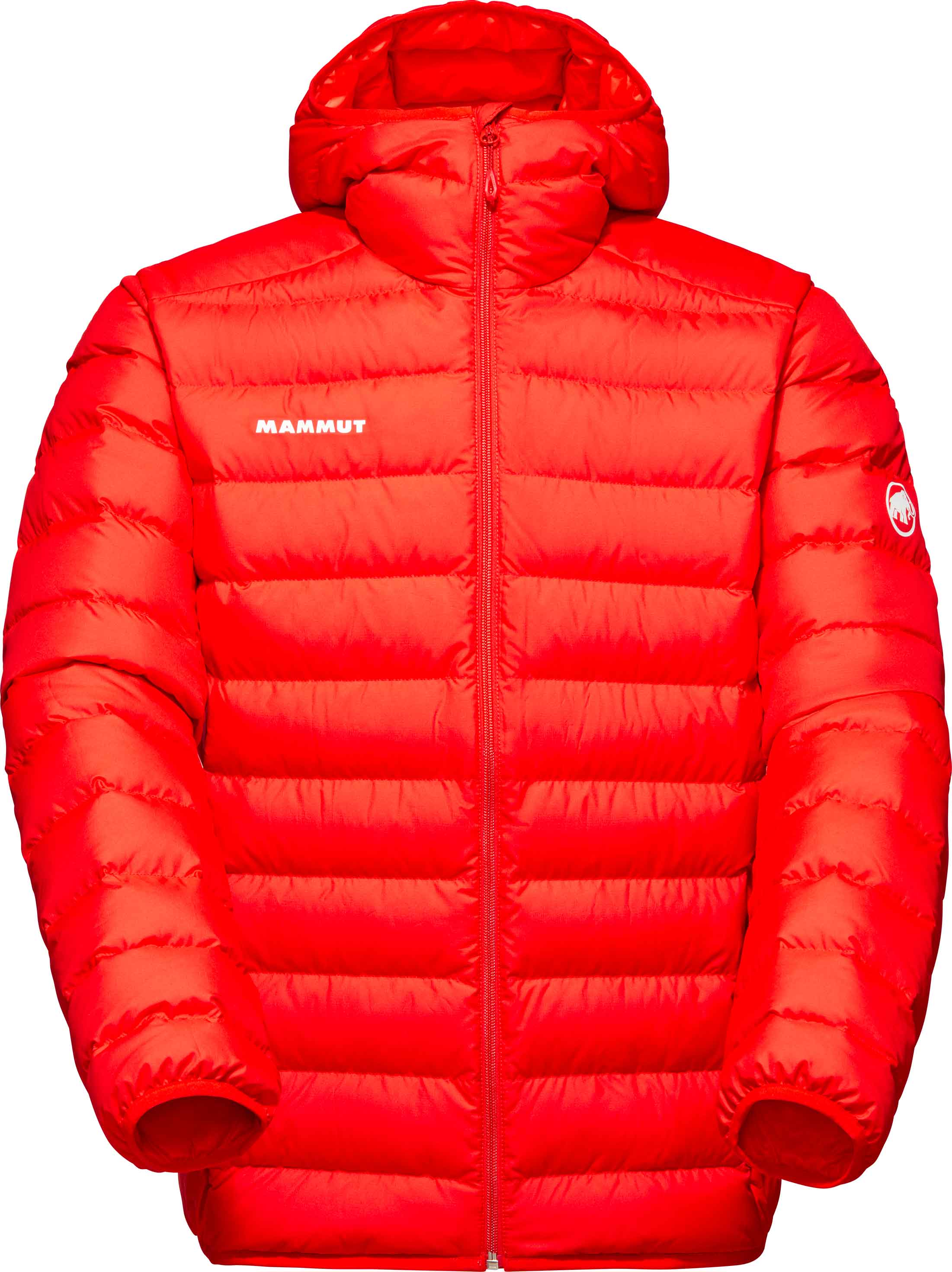 Daunenwanderjacke Waymarker IN Hooded Jacket Men Red für Herren Größe L Rot