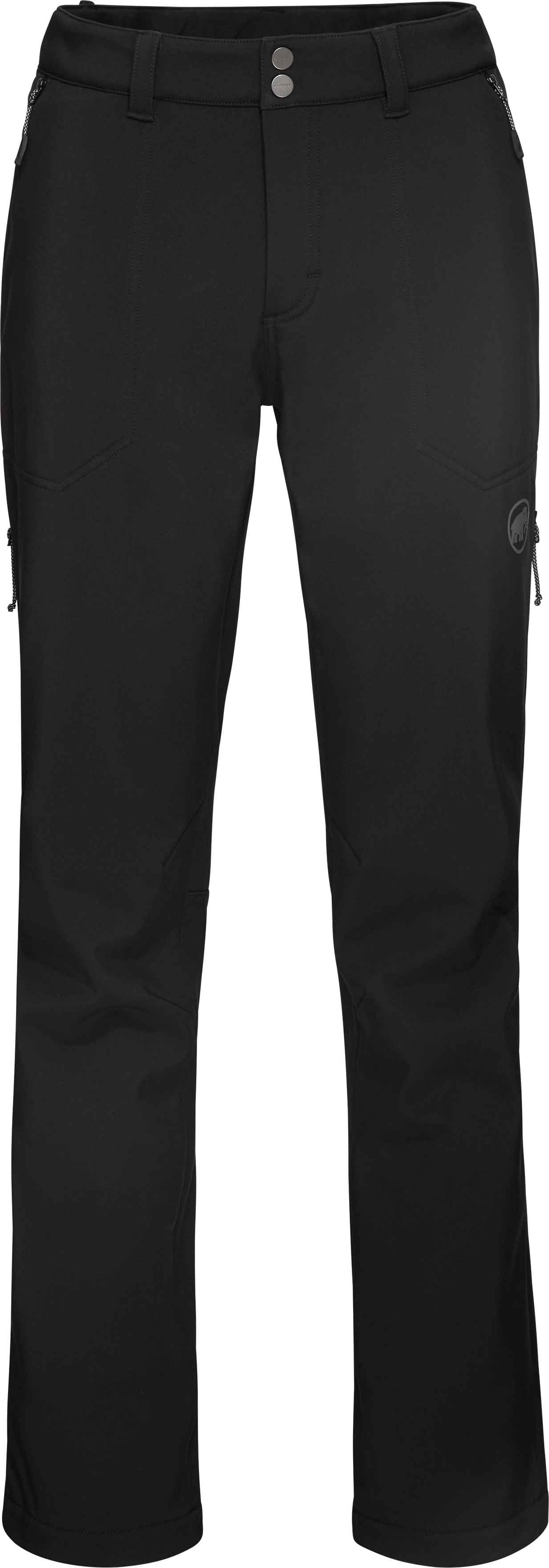 Pantalon de randonnée - Runbold Winter SO Pants Men Black en Softshell - Taille XS - Noir