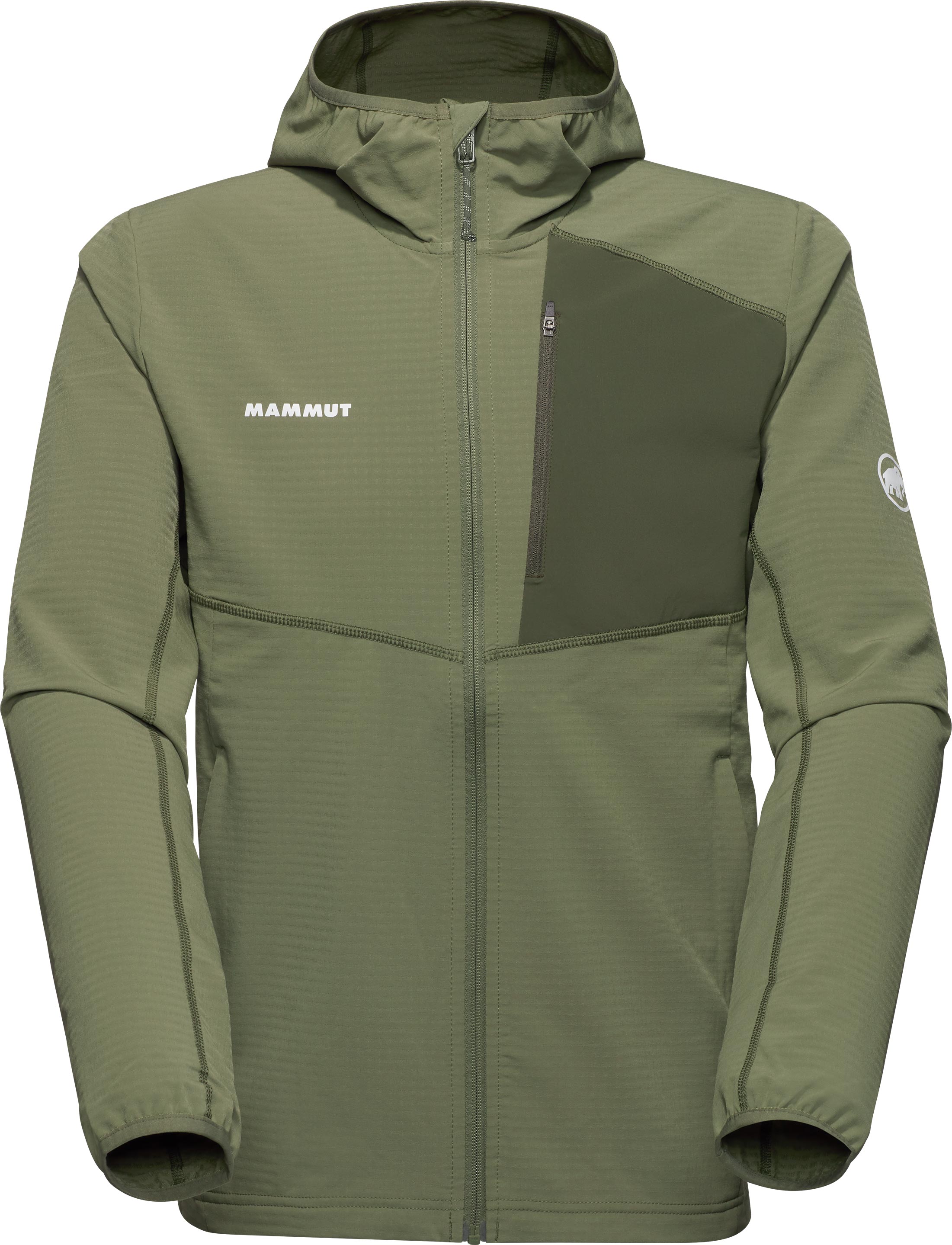 Veste polyvalente - Madris Light ML Hooded Jacket Men Marsh - Taille S - Kaki