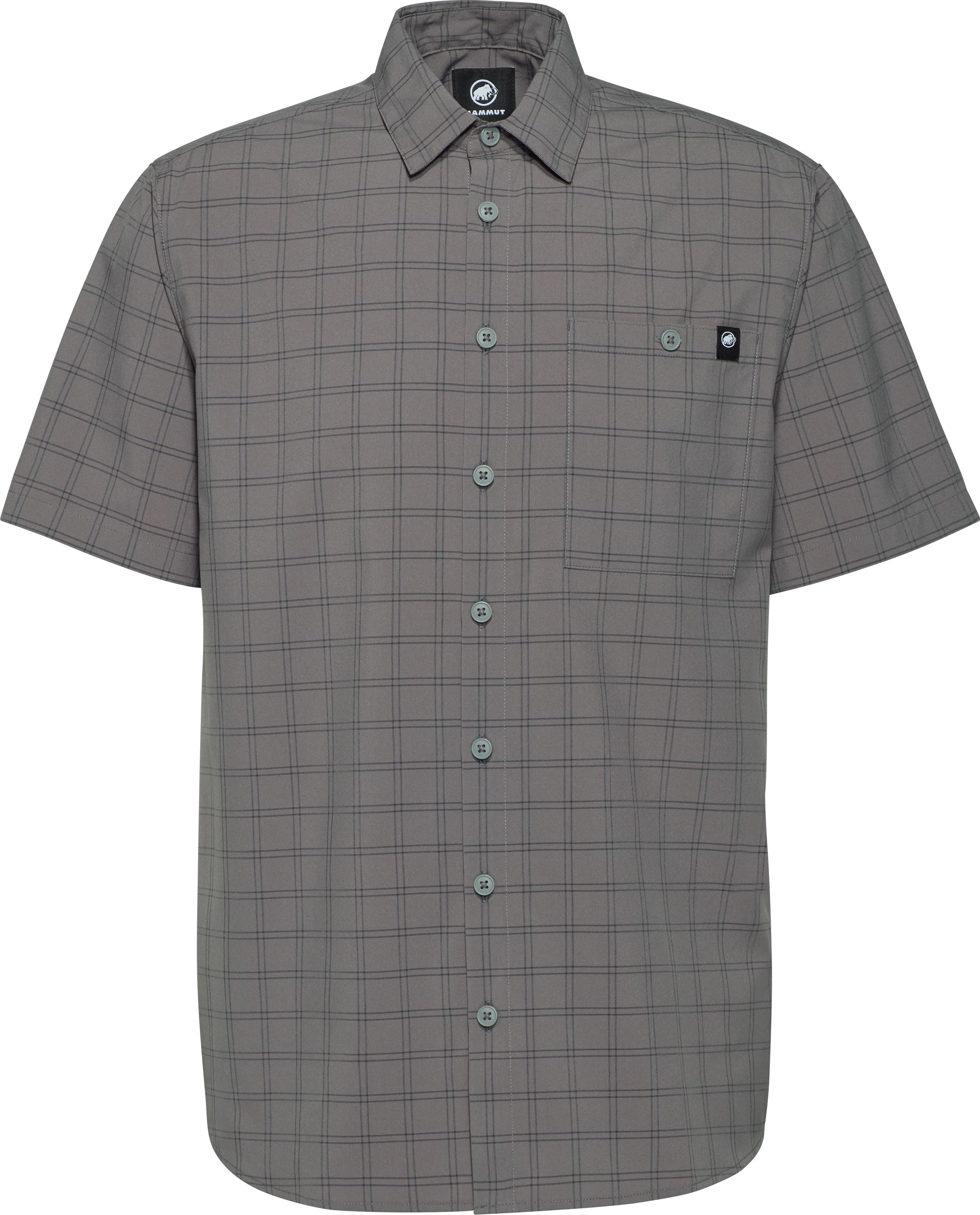 Chemise technique légère - Lenni Shirt Men Steel Black - Taille L - Noir