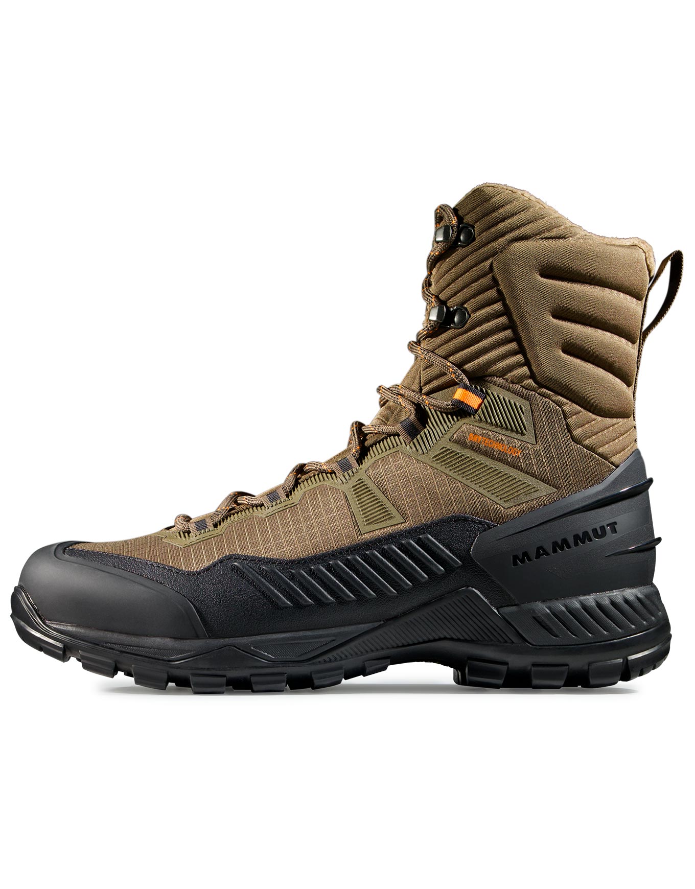 Winterwanderung Blackfin III WP High M Moor/Black für Herren aus Leder Größe 42 2/3 schwarz