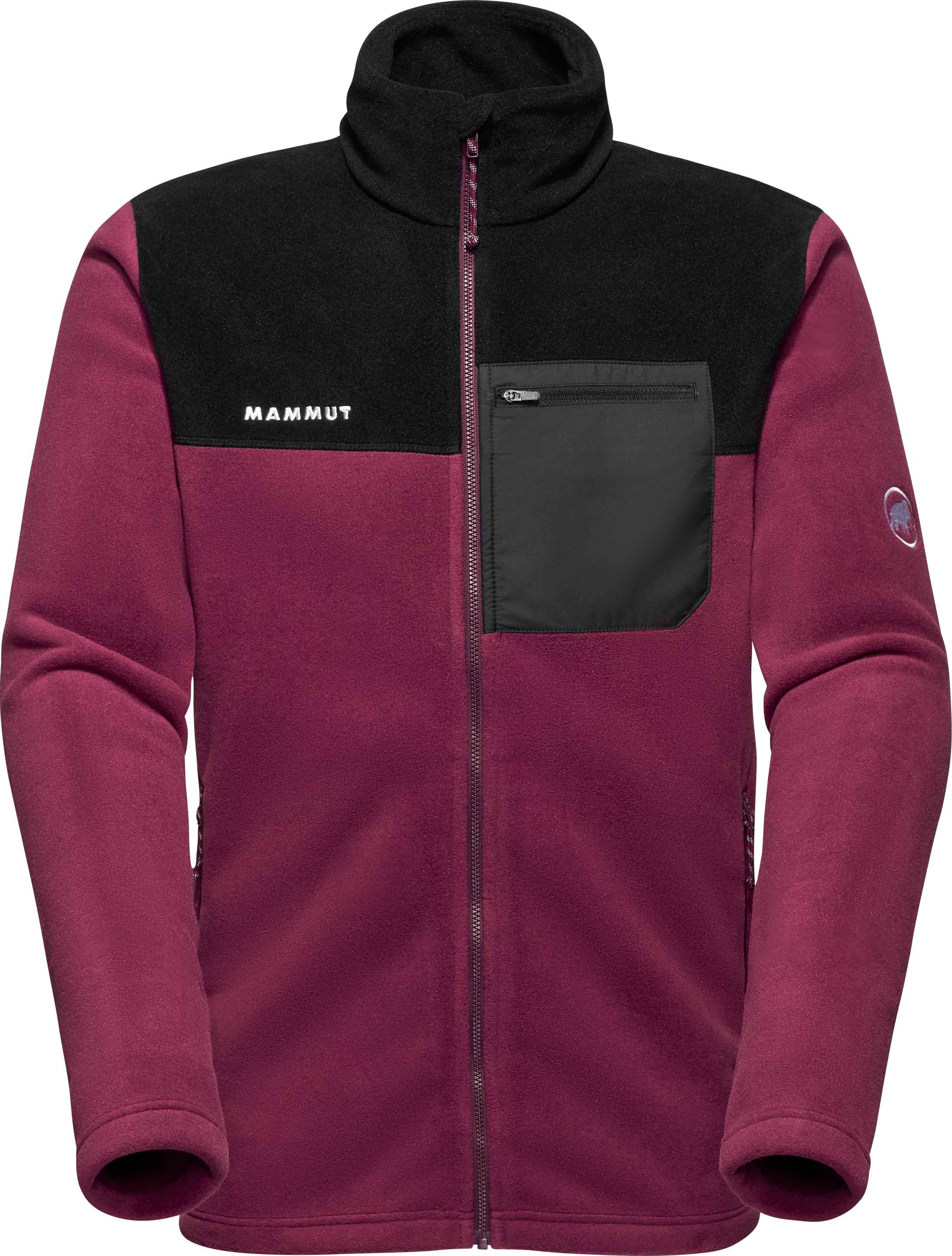 Polaire chaude de randonnée - Innominata ML Jacket Men Vin Black - Taille S - Bordeaux