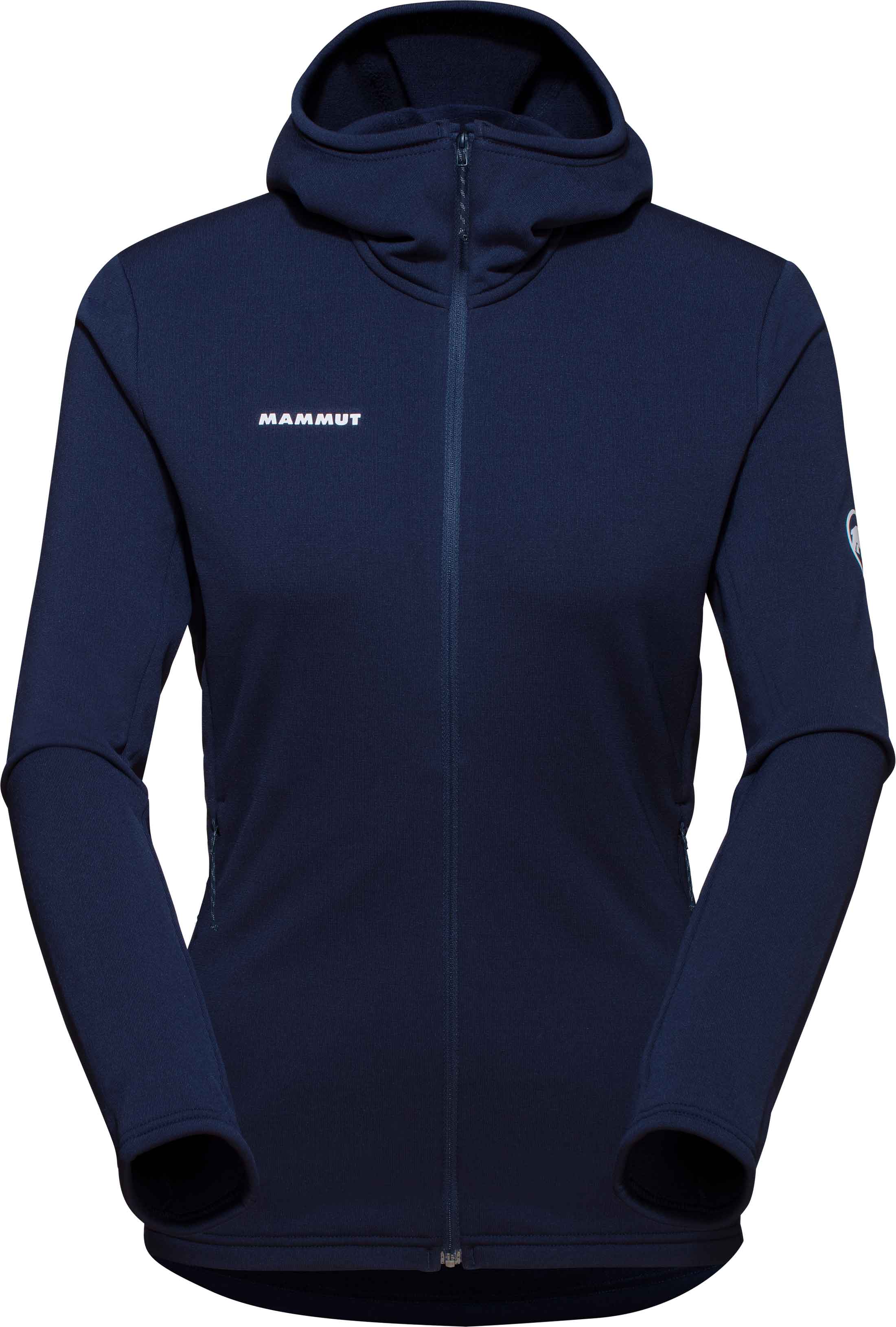 Polaire de randonnée à capuche en Polartec® Power Stretch® Pro - Aconcagua Light ML Hooded Jacket Women Marine en Nylon - Taille S