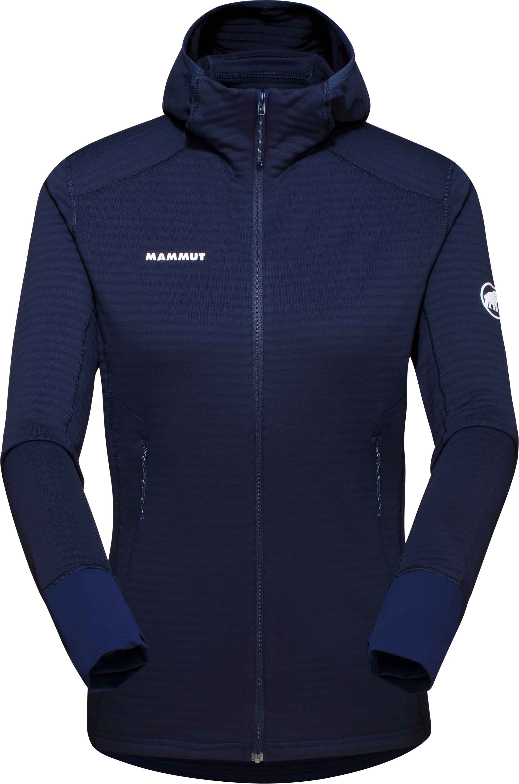 Polaire légère et extensible zippée Taiss Light ML Hooded Jacket Women Marine für Damen Größe XS Navy blau