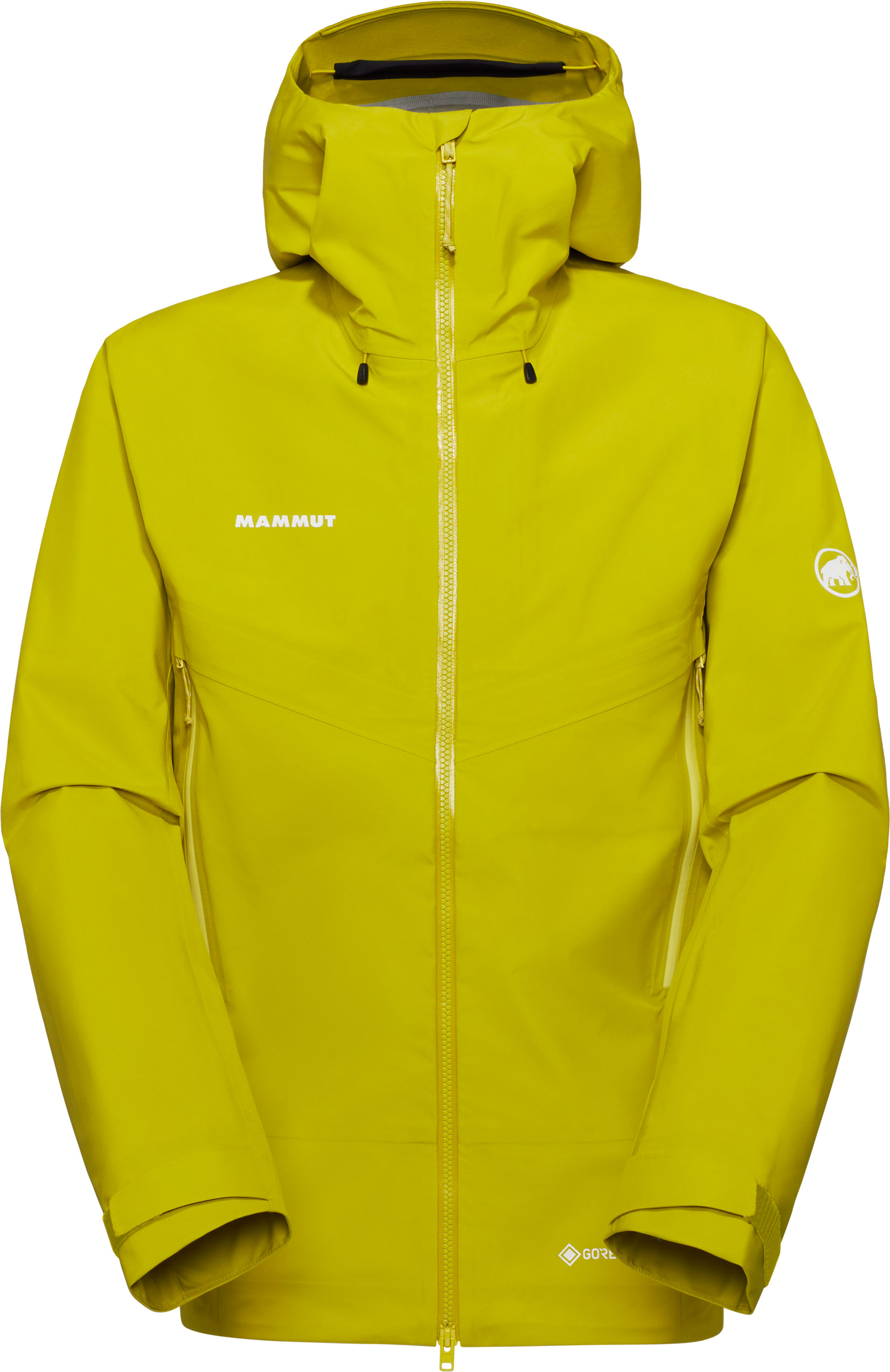 Veste d'alpinisme imperméable en GORE-TEX ePE - Crater IV HS Hooded Jacket Men Acacia - Taille L - Jaune