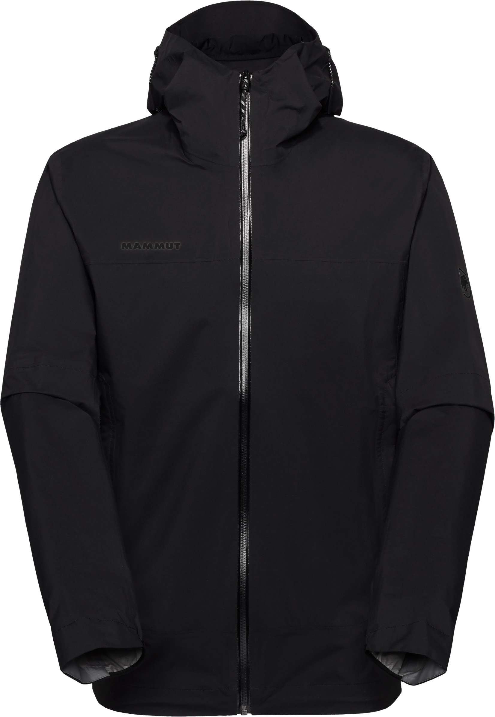 Veste imperméable - Ducan HS Hooded Jacket Men Black - Taille S - Noir