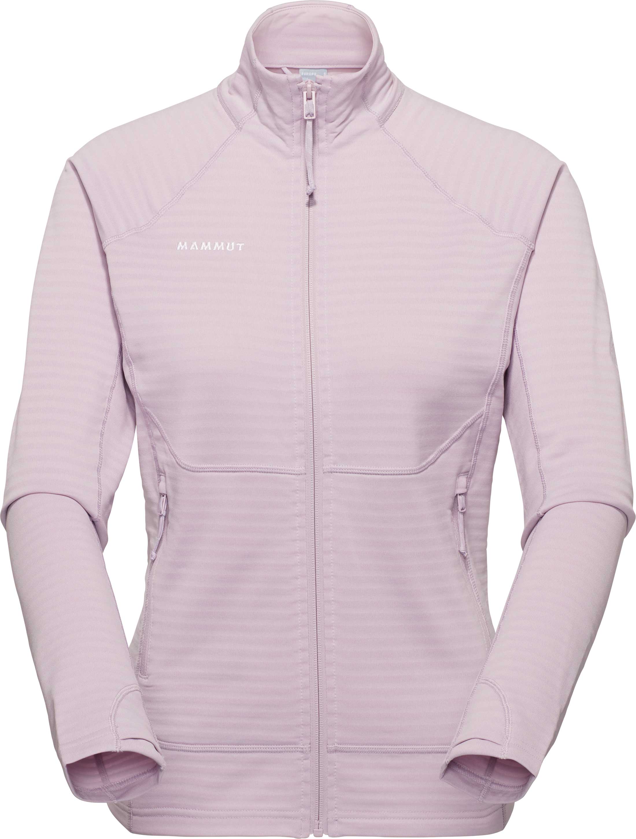 Polaire alpinisme stretch zippée en Polartec® - Taiss ML Jacket Women Alpine Calamint - Taille M - Violet