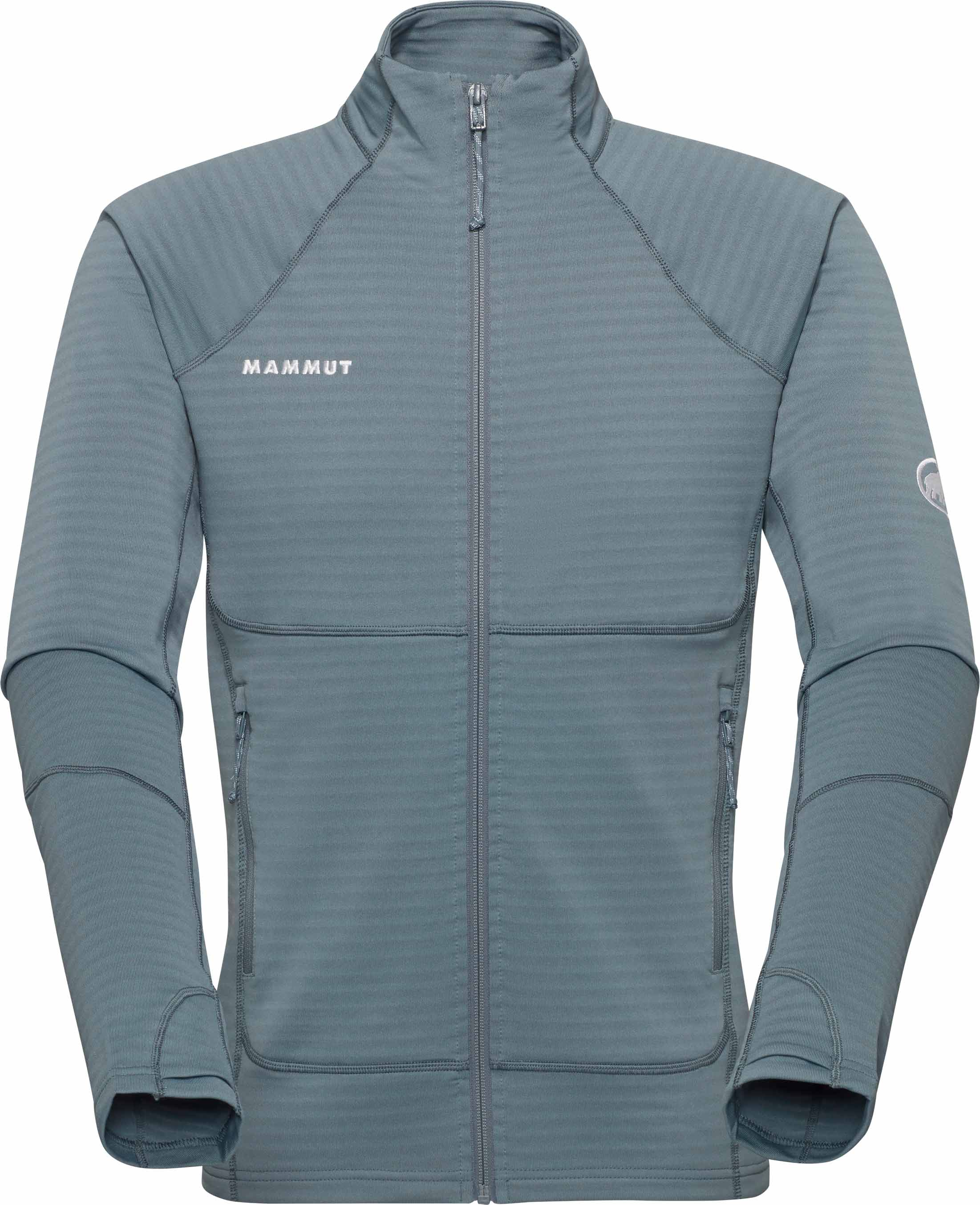 Atmungsaktives Stretch-Fleece Polartec® Taiss ML Jacket Men Strata für Herren Größe XL Grau