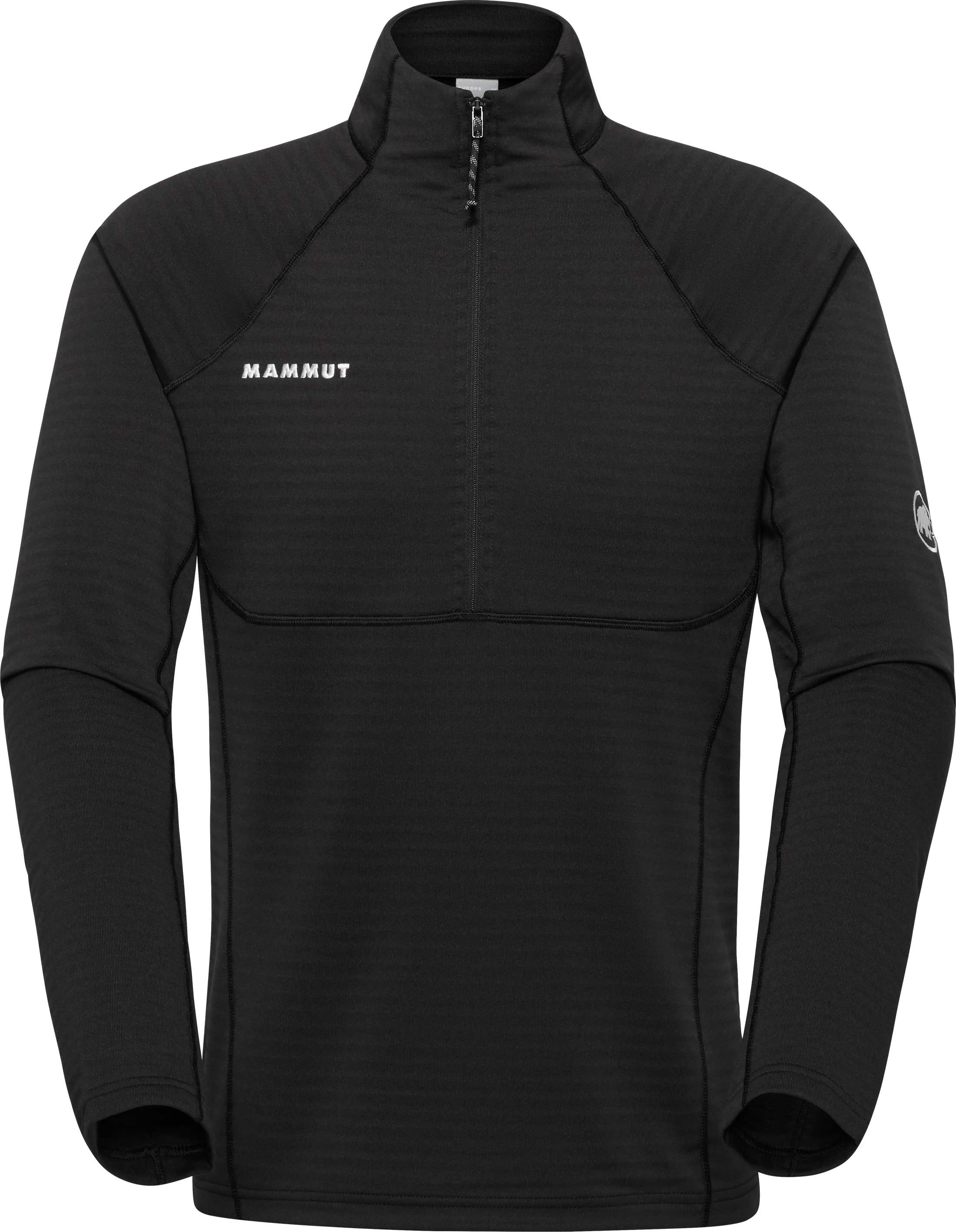 Stretch-Fleecejacke mit Polartec® Reißverschluss – Herren – Taiss ML Half Zip Pull Men Black Taiss ML Half Zip Pull Men Black