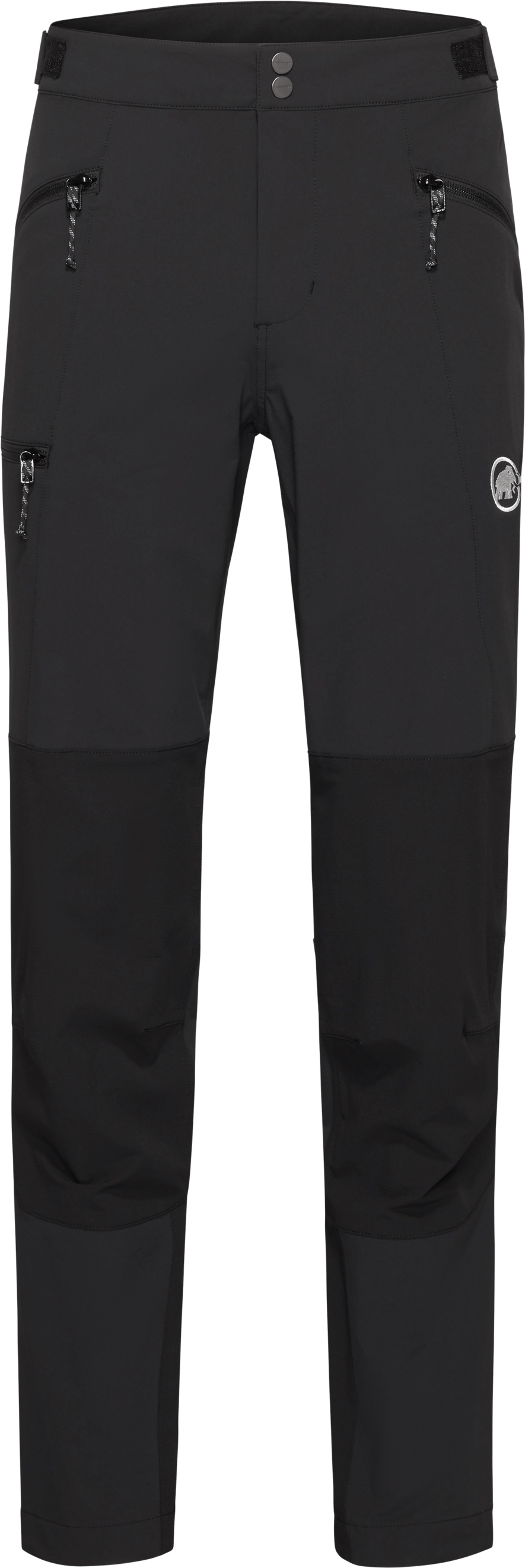 Pantalon softshell résistant - Courmayeur SO Pants Men Black en Softshell - Taille S - Noir