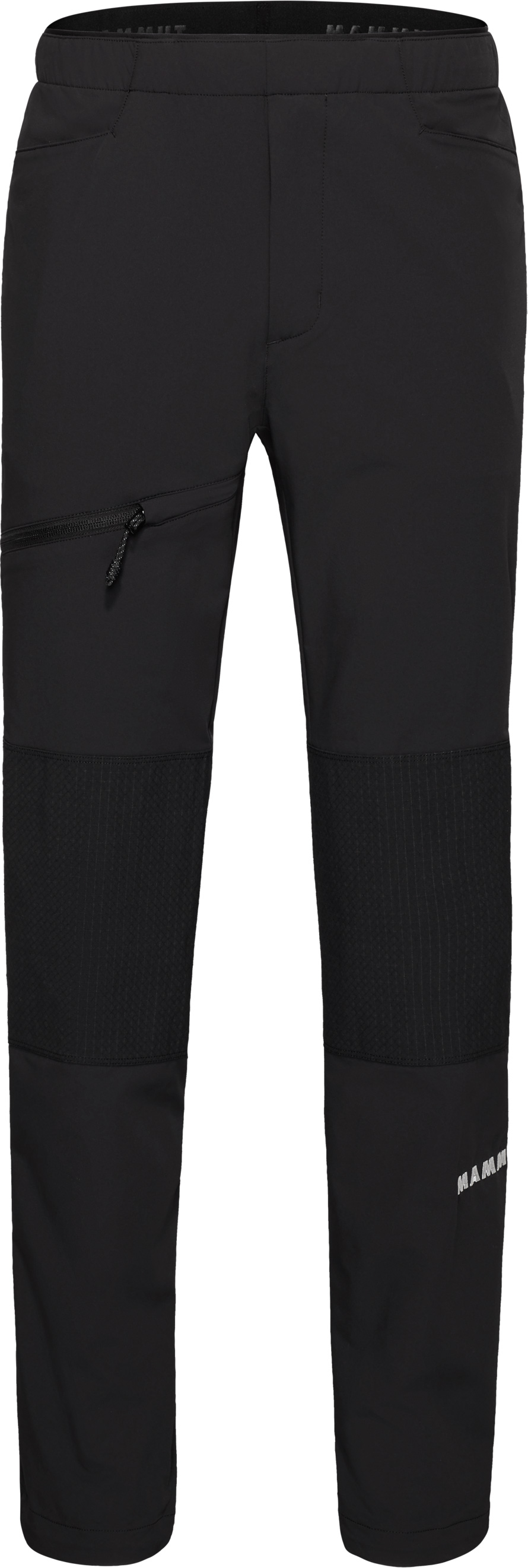 Pantalon résistant d'alpinisme - Eiger Nordwand Light SO Pants Men Black en Softshell - Taille S - Noir