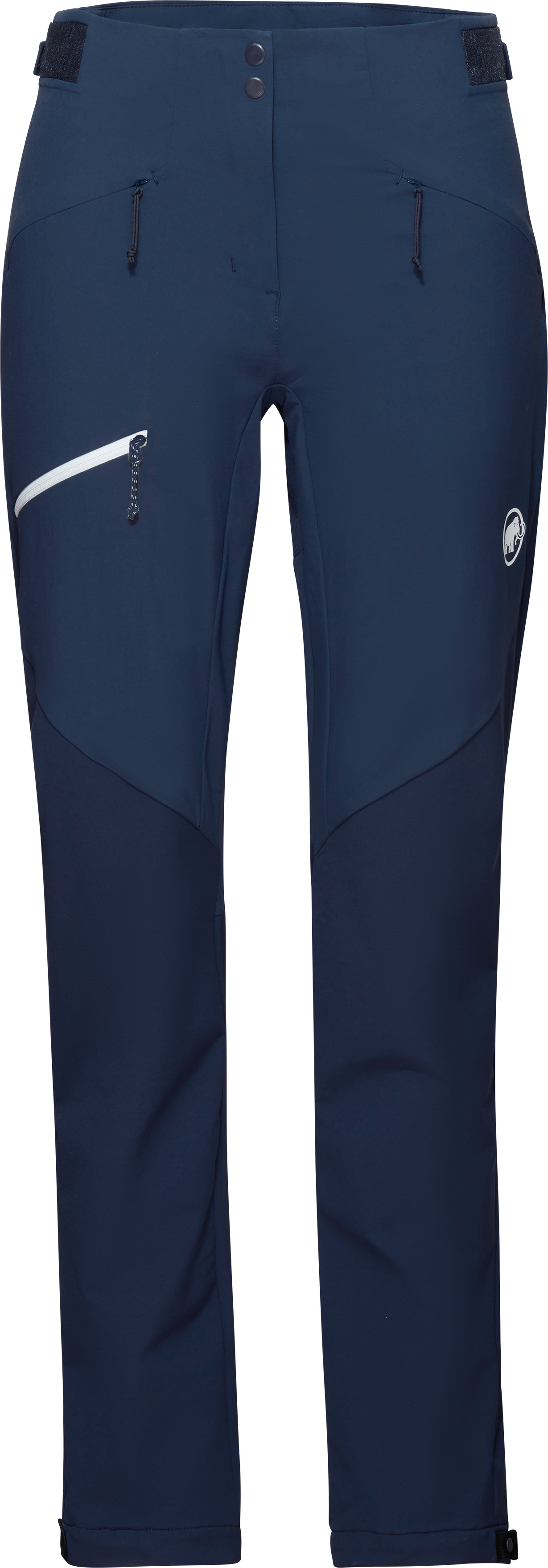 Pantalon softshell résistant - Courmayeur SO Pants Women Marine en Softshell - Taille L - Navy