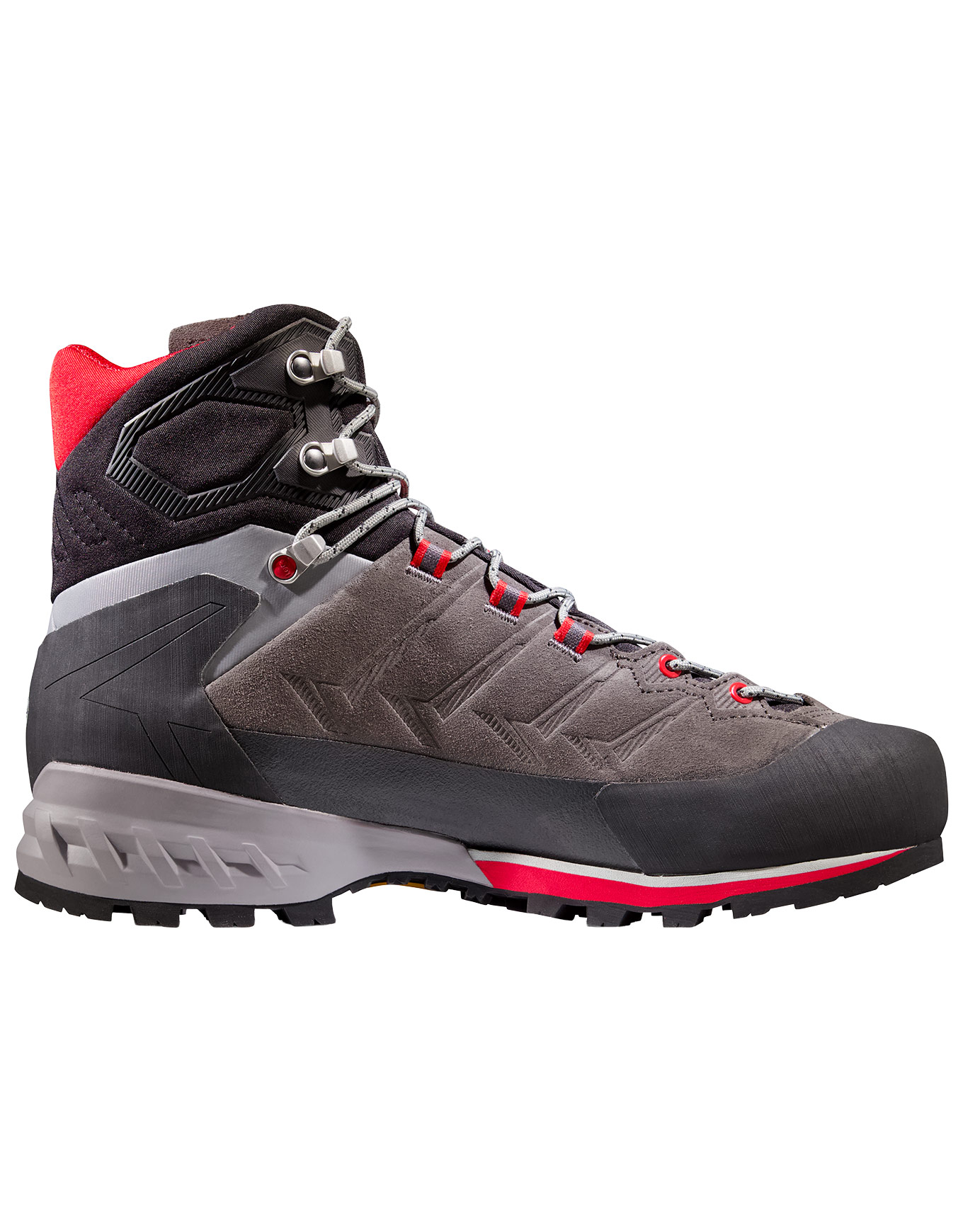 Chaussures de trekking en GORE-TEX - Kento Tour High GTX M Dark Titanium/Dark Spicy en Cuir - Taille 42 2/3 - Gris