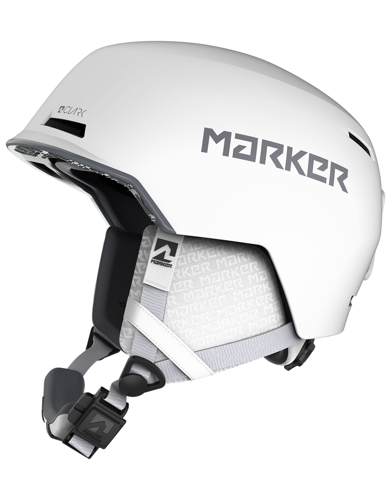 Skihelm / Snowboardhelm – Unisex – Clark Clark White für Herren Größe S Weiß