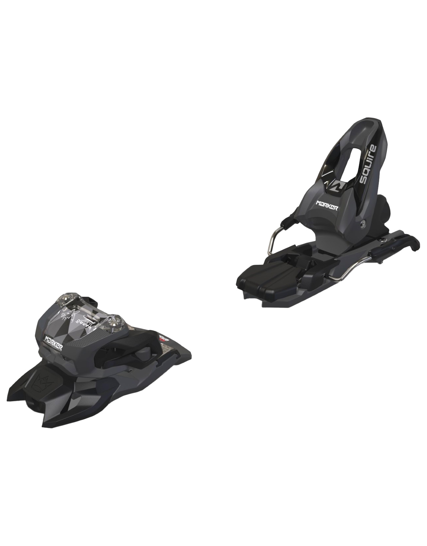 Fixations de ski freeride - Squire 10 + Screw Kit Black/Anthracite - Taille 100 mm - Noir