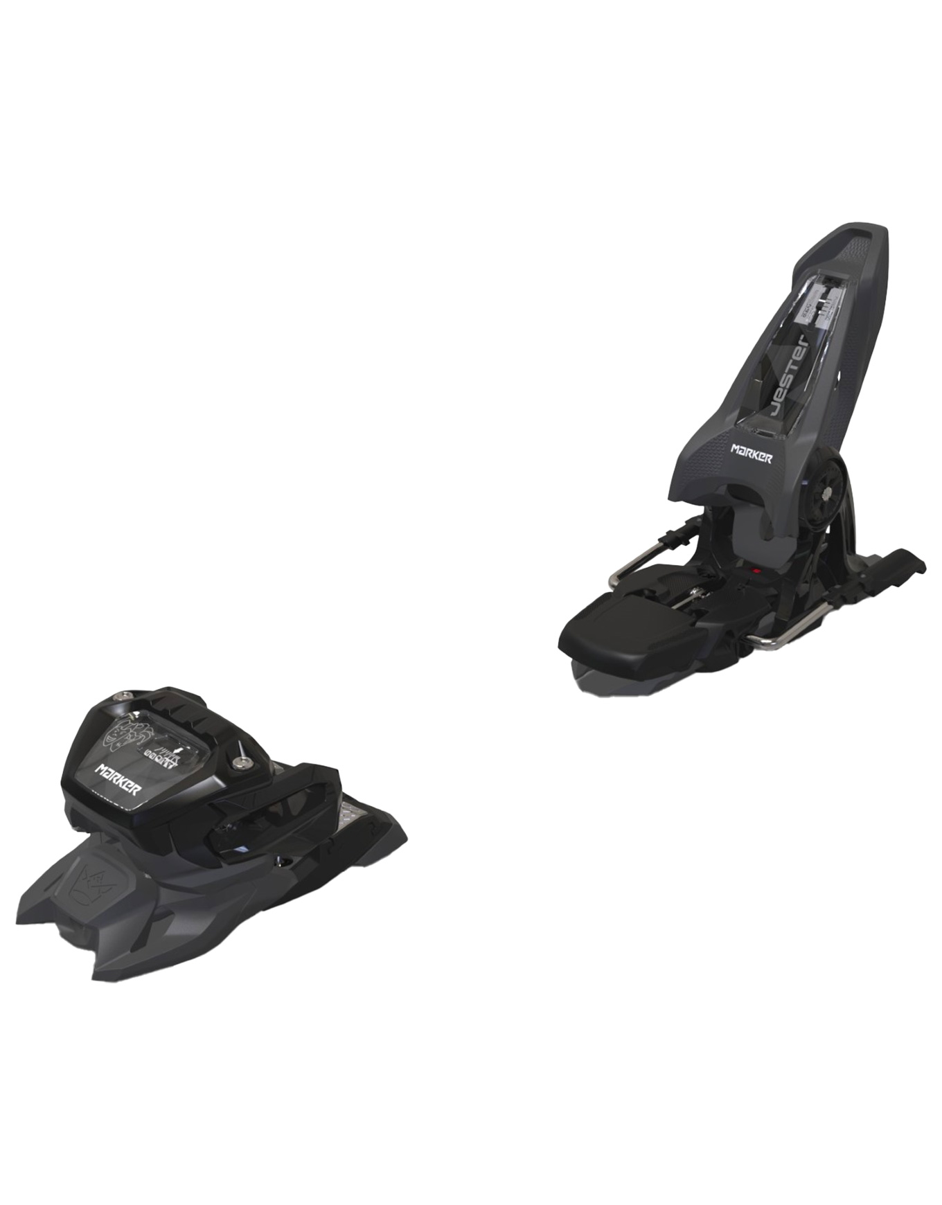 Fixations de ski freeride/freestyle - Jester 16 Anthracite/Black - Taille 100 mm - Noir