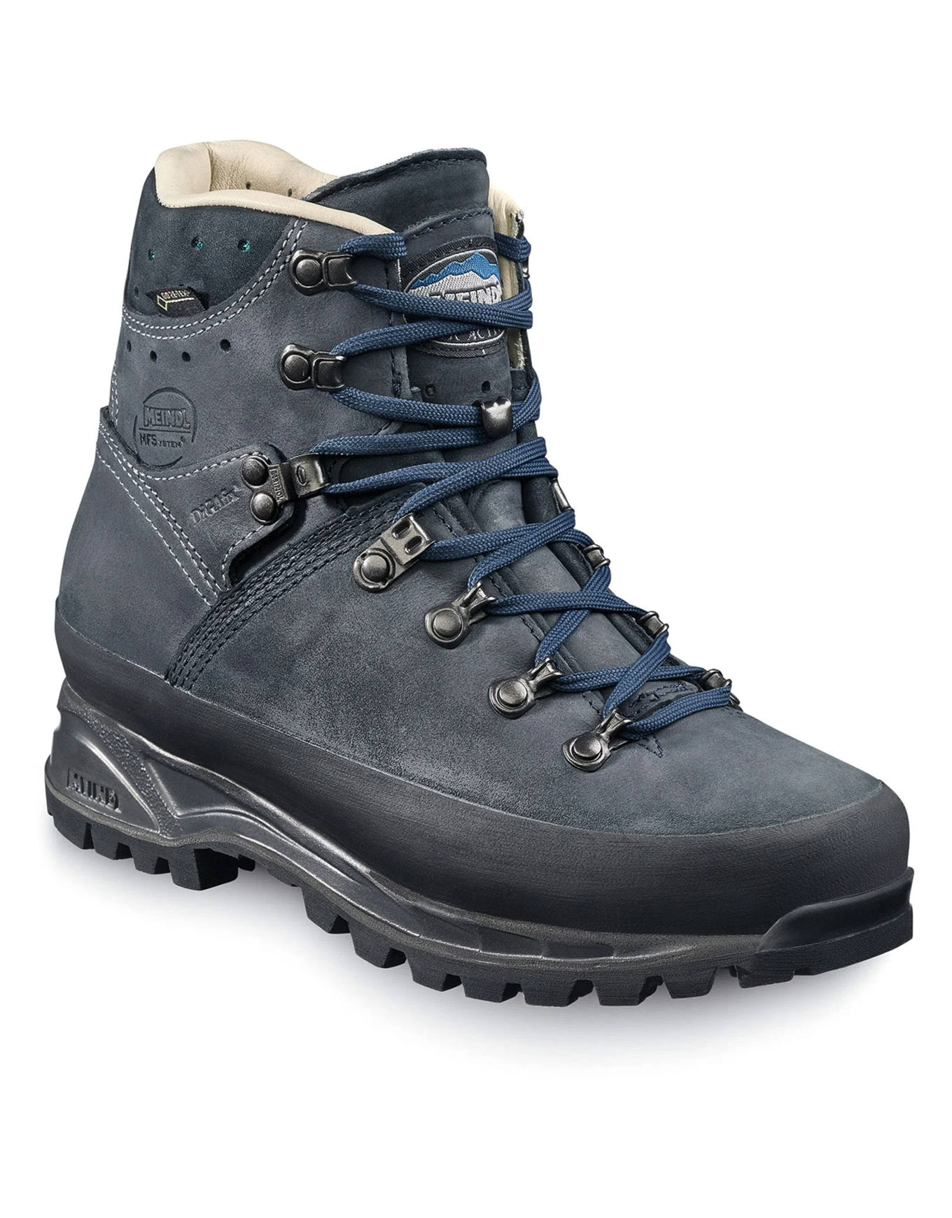 Chaussures de trekking GORE-TEX - Island Lady MFS Active GTX Bleu Nuit en Cuir - Taille 36 - Navy