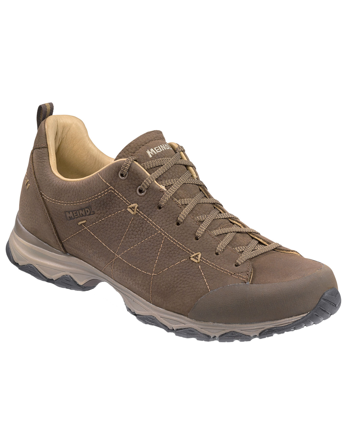 Chaussures de voyage confortables - Matera Marron foncé/Moka en Cuir - Taille 46,5