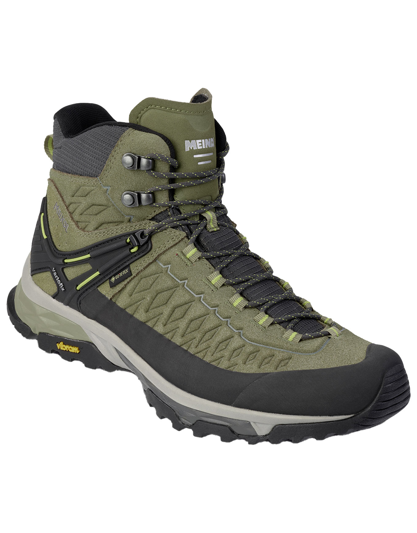 Chaussures de randonnée en GORE-TEX® - Top Trail Mid GTX Nature/Yellow - Taille 44 - Kaki