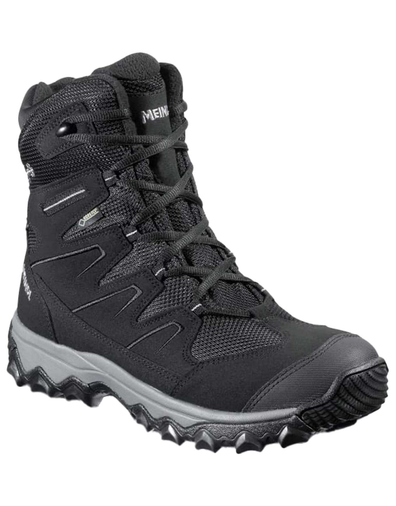 Apres Ski Schuhe aus GORE-TEX Calgary GTX Black für Herren aus Leder Größe 44 schwarz