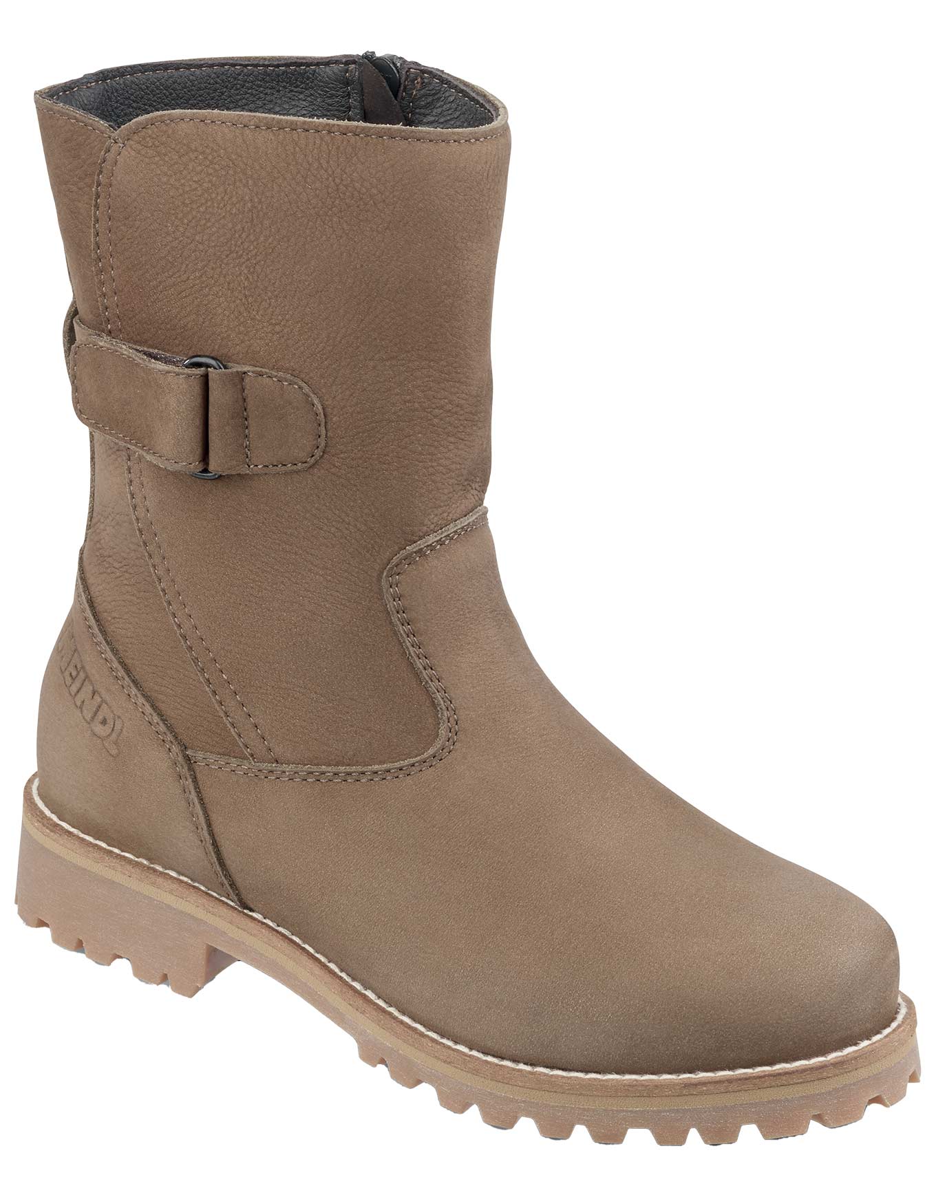 Apres Ski Schuhe Ladis Lady Brun für Damen aus Leder Größe 37,5 Braun