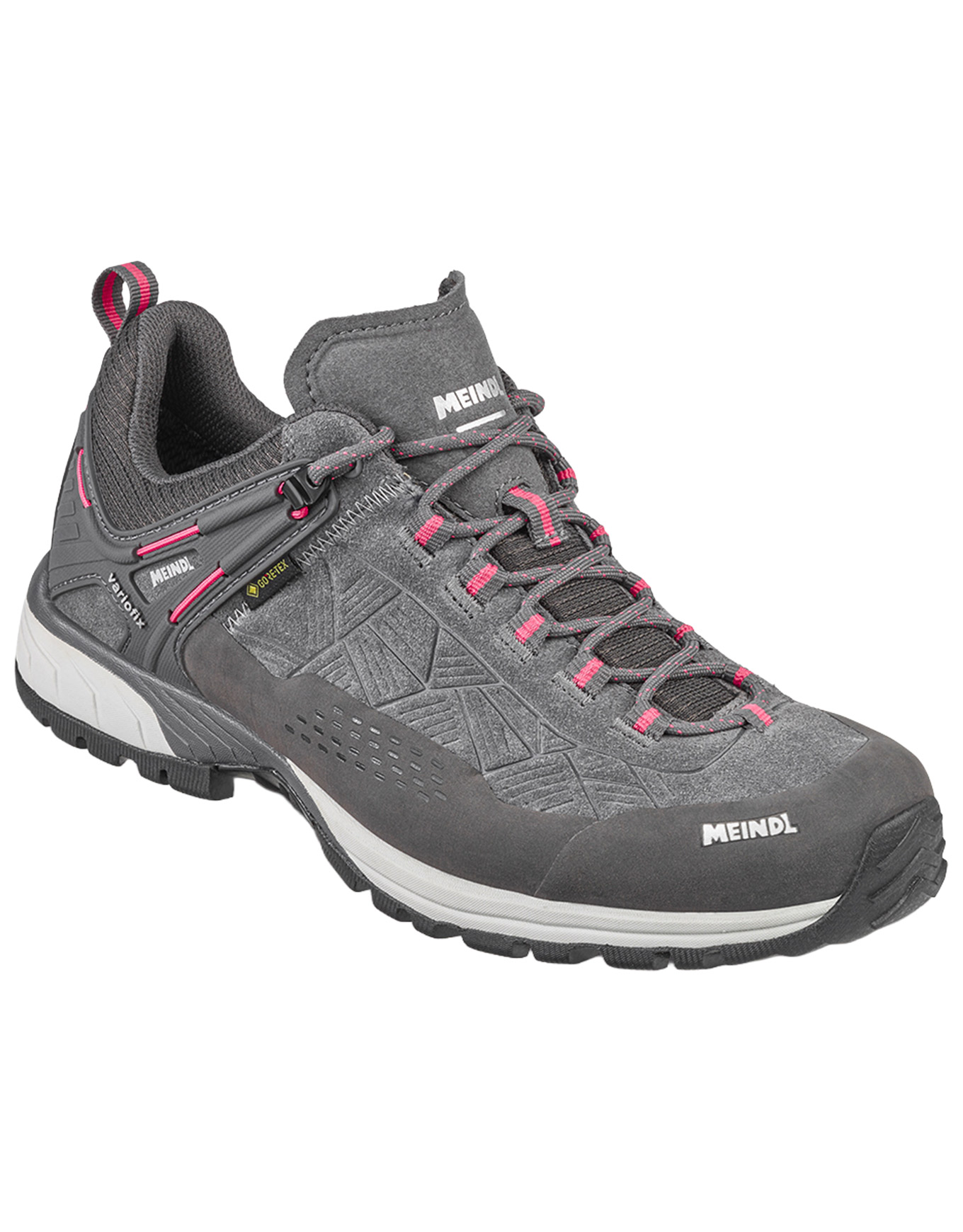 Chaussures de randonnée en GORE-TEX® - Top Trail Lady GTX Granit/Rosé - Taille 39,5 - Gris