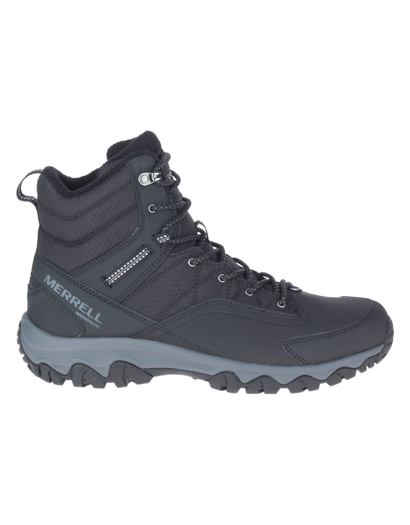 Winterschuhe – Herren – Thermo Akita Mid Wp Thermo Akita Mid Wp Black für Herren aus Leder Größe 43 schwarz