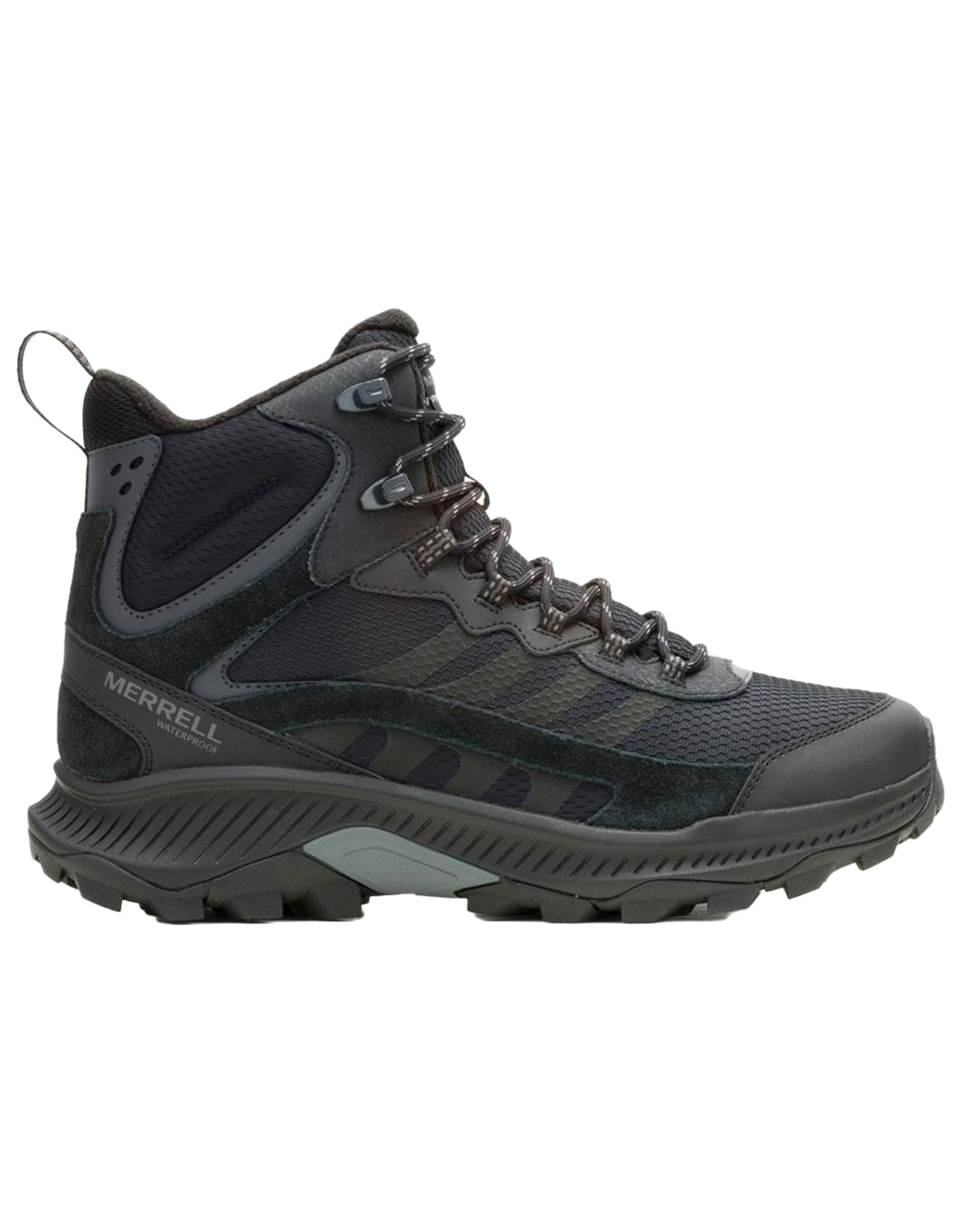 Winter-Wanderschuhe Speed Strike 2 Thermo Mid Wp Black für Herren Größe 42 schwarz