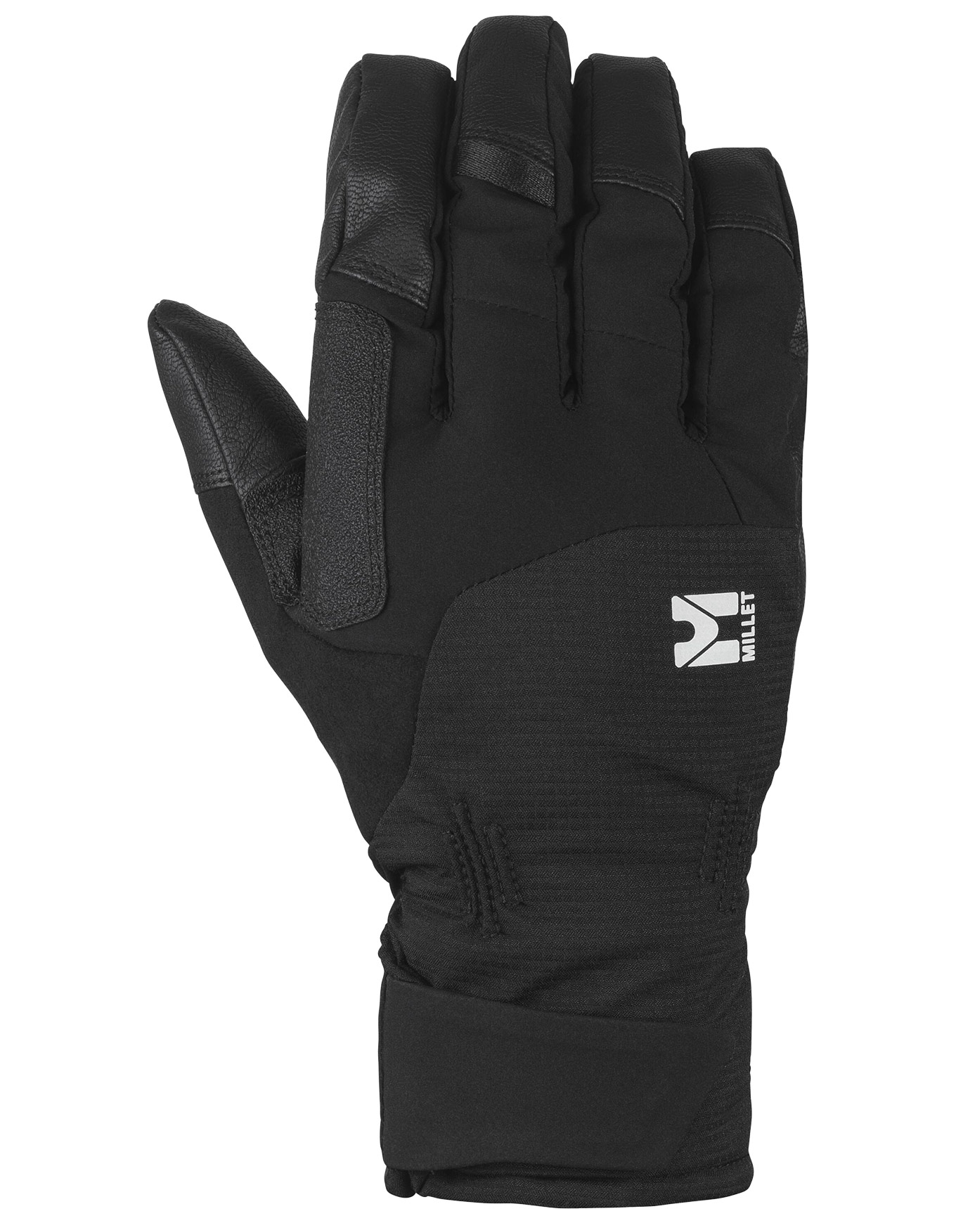 Gants imperméable et respirant en PrimaLoft® Rutor Glove Black für Herren aus Leder Größe XS schwarz