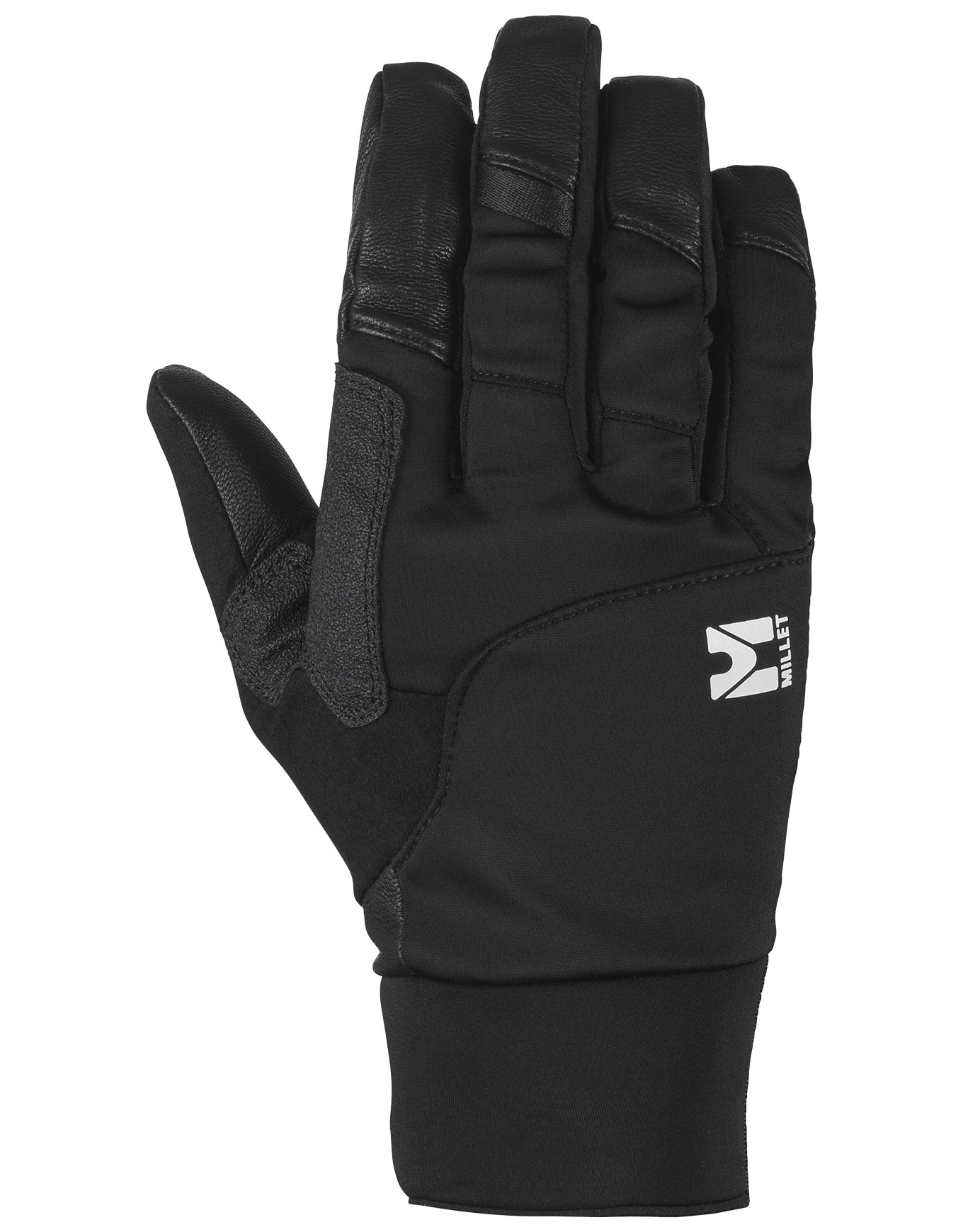 Schnitt / Passform Handschuhe Pierra Ment Glove Black für Herren aus Leder Größe XL schwarz