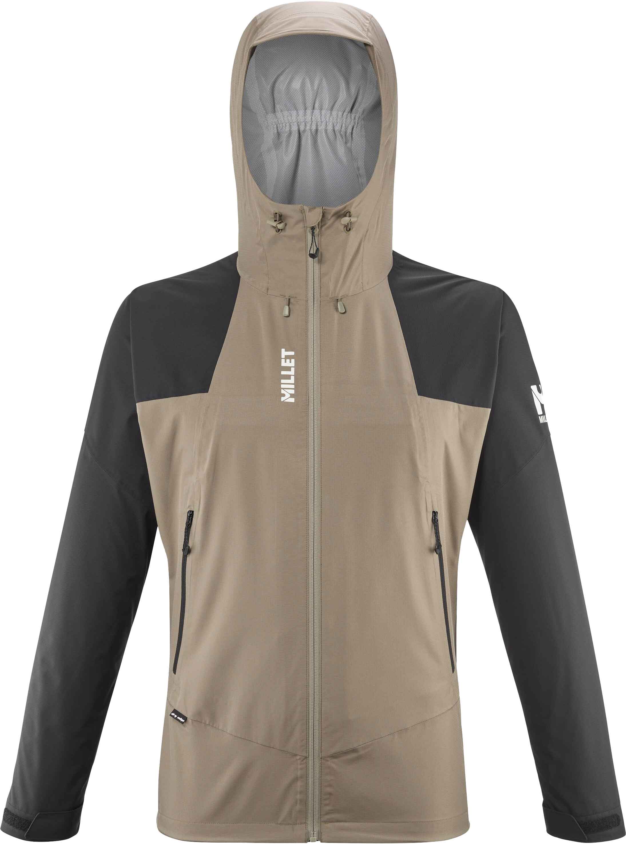 Veste de randonnée - Fitz Roy Jkt M Dorite/Black - Taille S - Beige