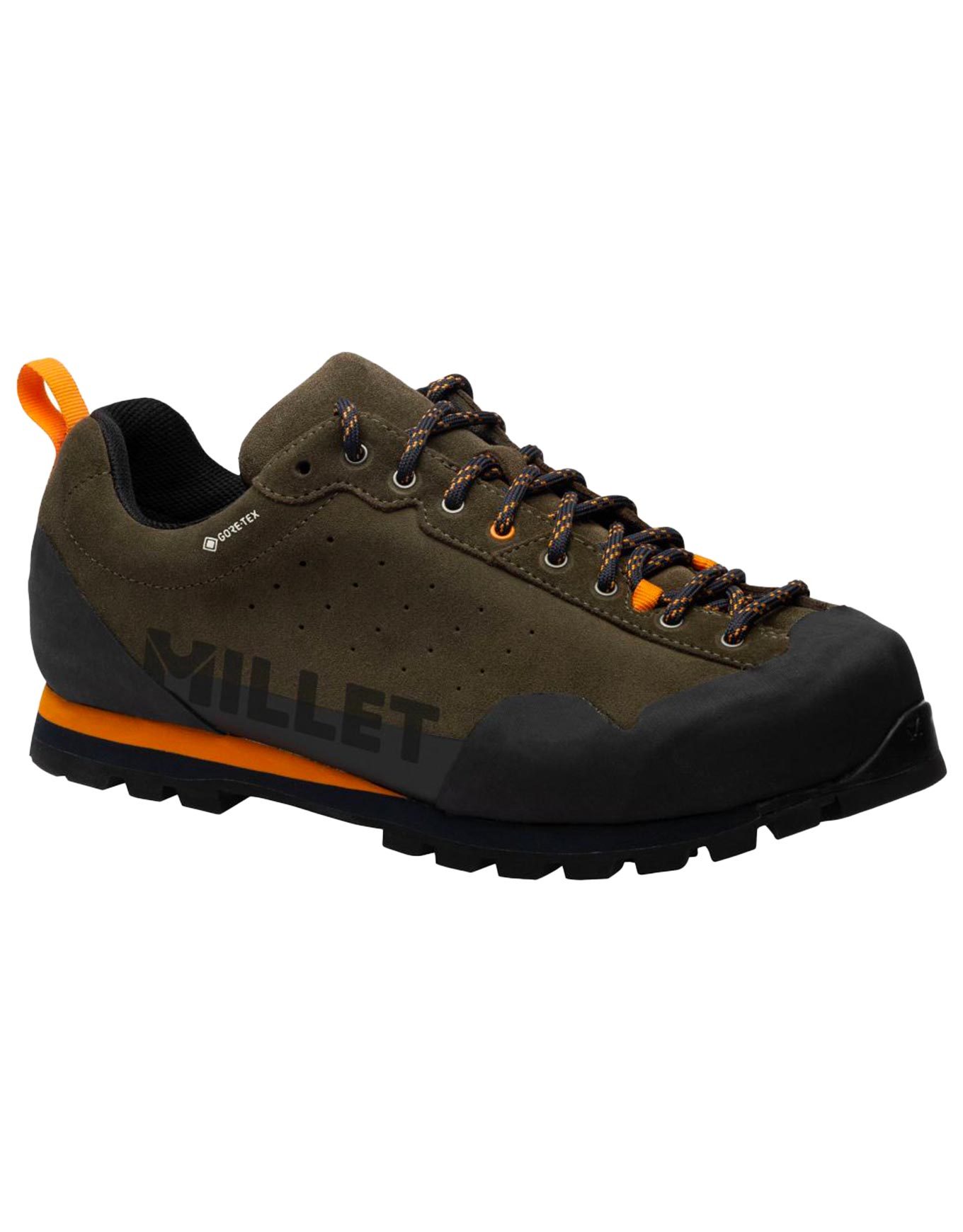 Chaussures d'approche semi-rigides en GORE-TEX - Friction GTX U Ivy en Cuir - Taille 5 UK - Kaki