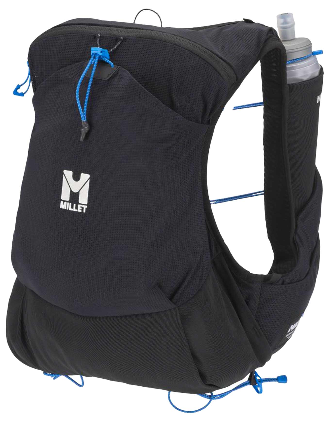Gilet de trail/running - Intense Ultra 15 Black en Matières Recyclées - Taille L - Noir