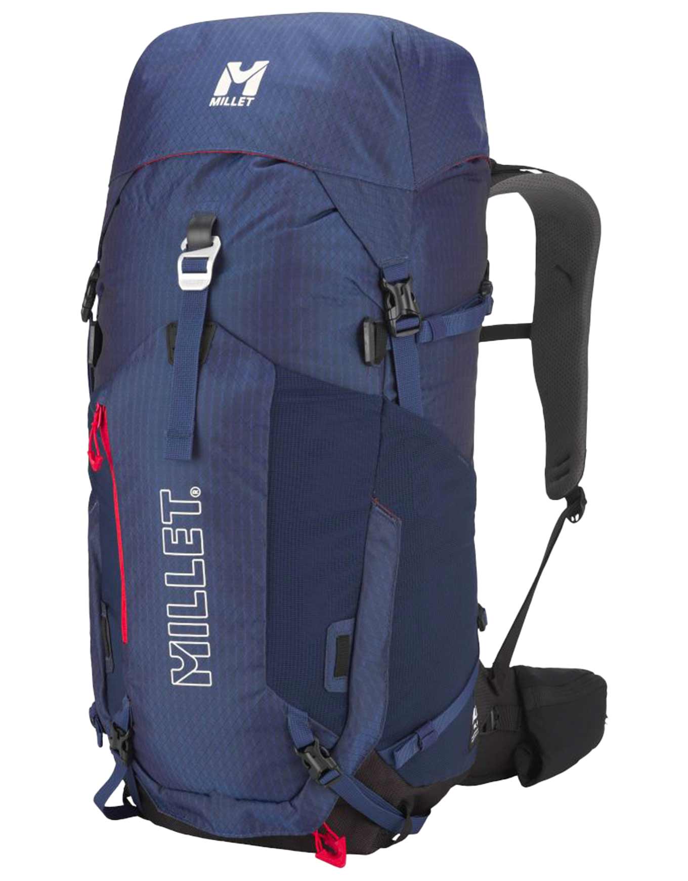 Sac à dos de trekking polyvalent - Ubic 40 E-Dark Blue en Matières Recyclées - Bleu