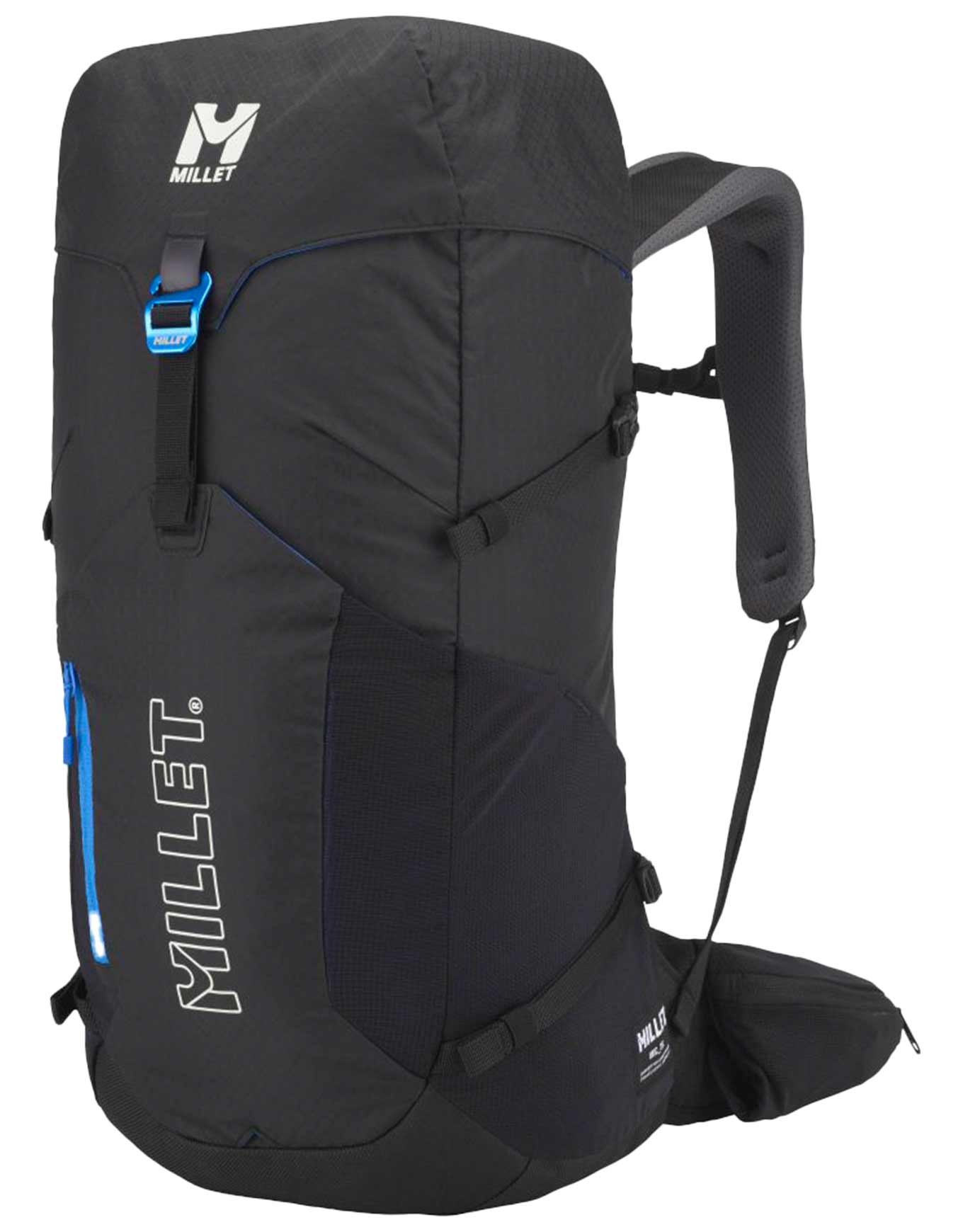 Sac à dos de randonnée - Ubic 25 E-Black en Matières Recyclées - Noir