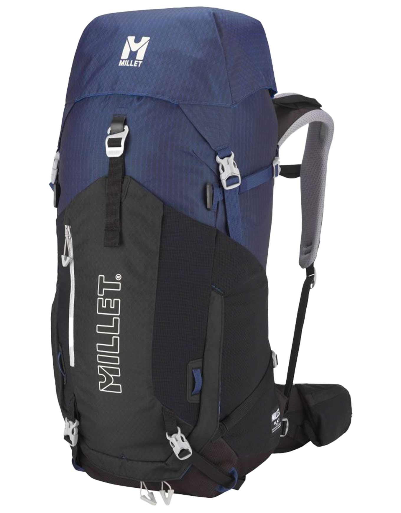 Sac à dos de trekking polyvalent - Ubic 40 W E-Black/Dark Blue en Matières Recyclées - Noir
