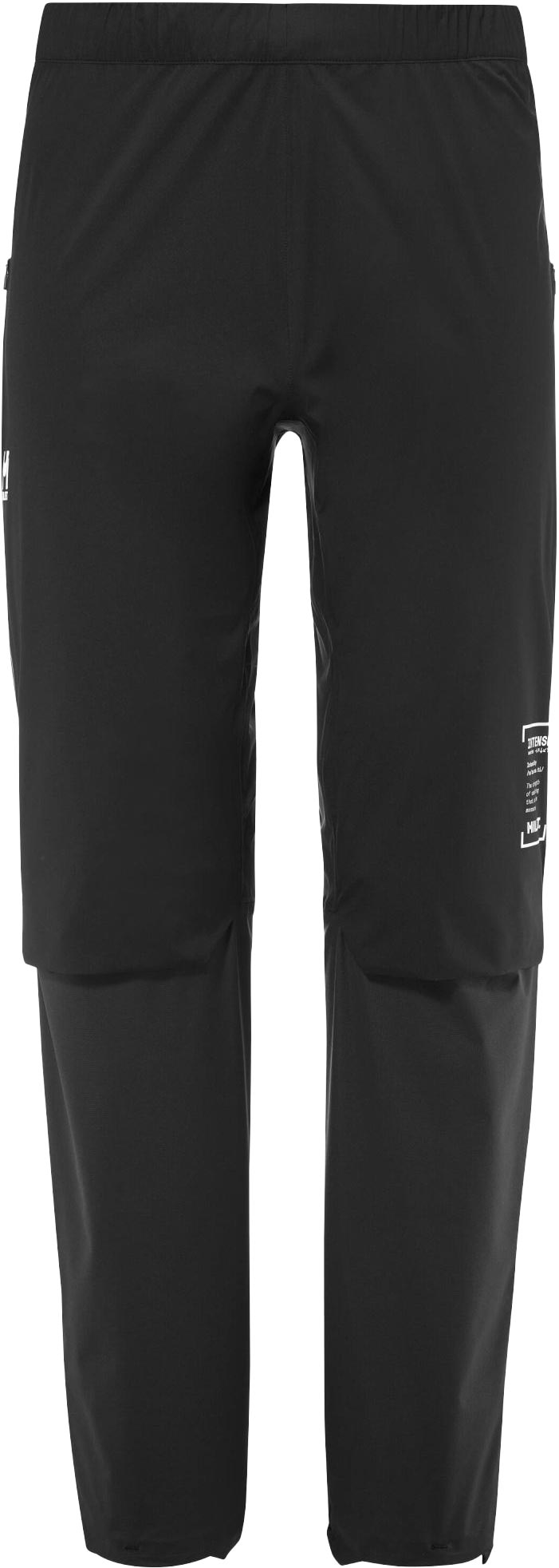 Pantalon de trail imper-respirant - Intense Pro 2,5L Pant Black - Taille L - Noir