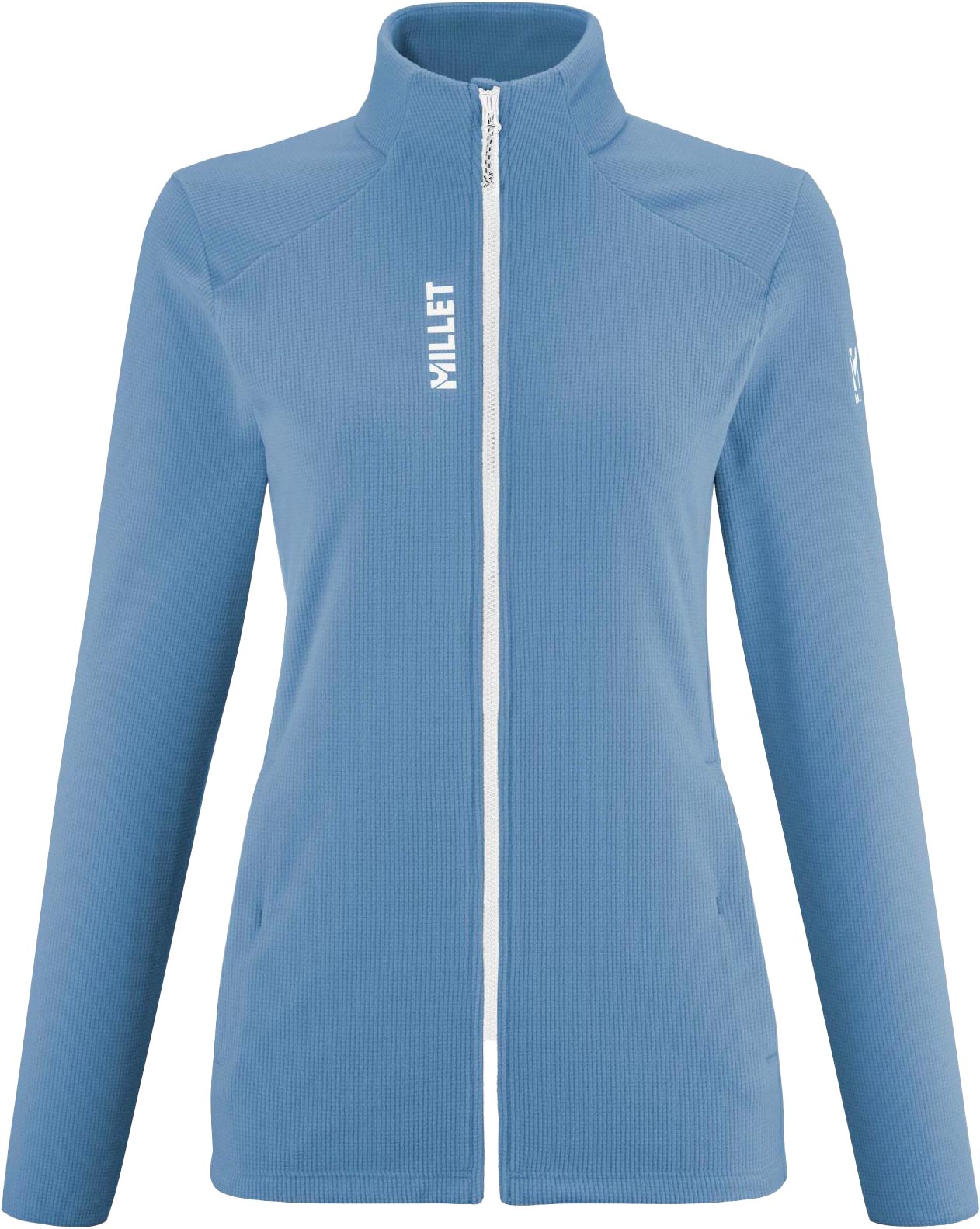 Polaire en Polartec® - Ubic Lightgrid Jkt W Coronet Blue - Taille S - Bleu
