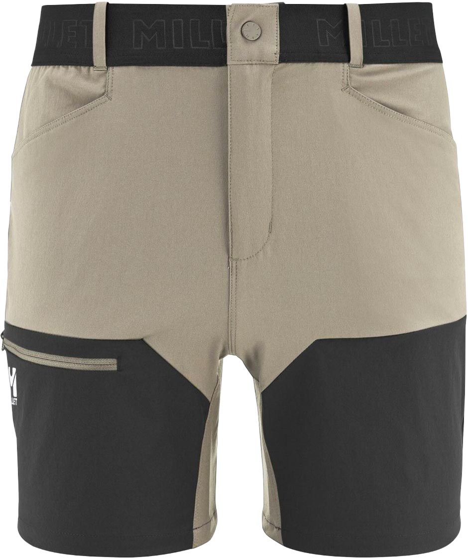 Short de randonnée - Onega Stretch Short M Dorite Black - Taille M - Kaki