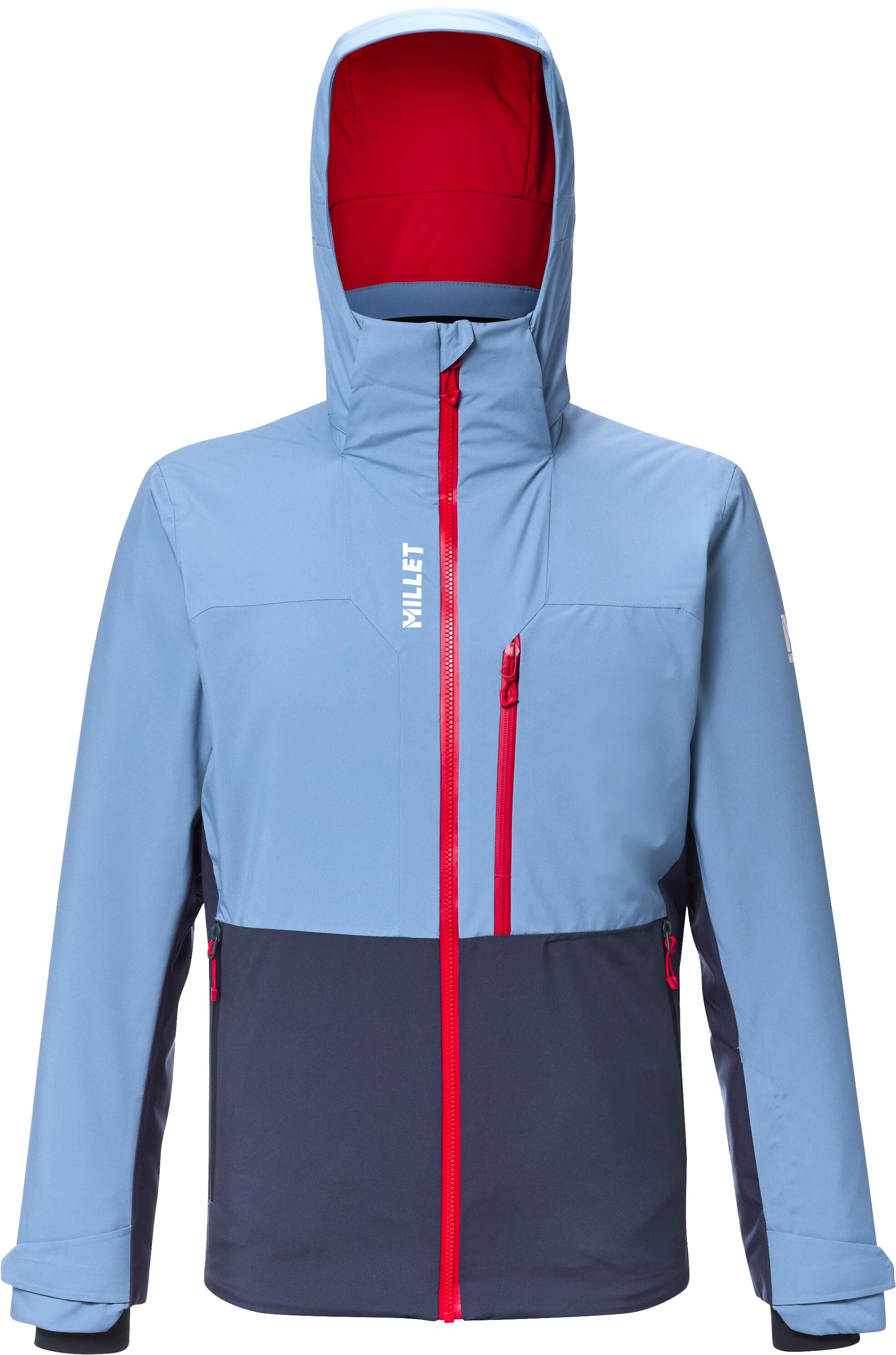 Skijacke Grands Montets Peak Jkt M Coronet Blue Saphir für Herren Größe XL Blau