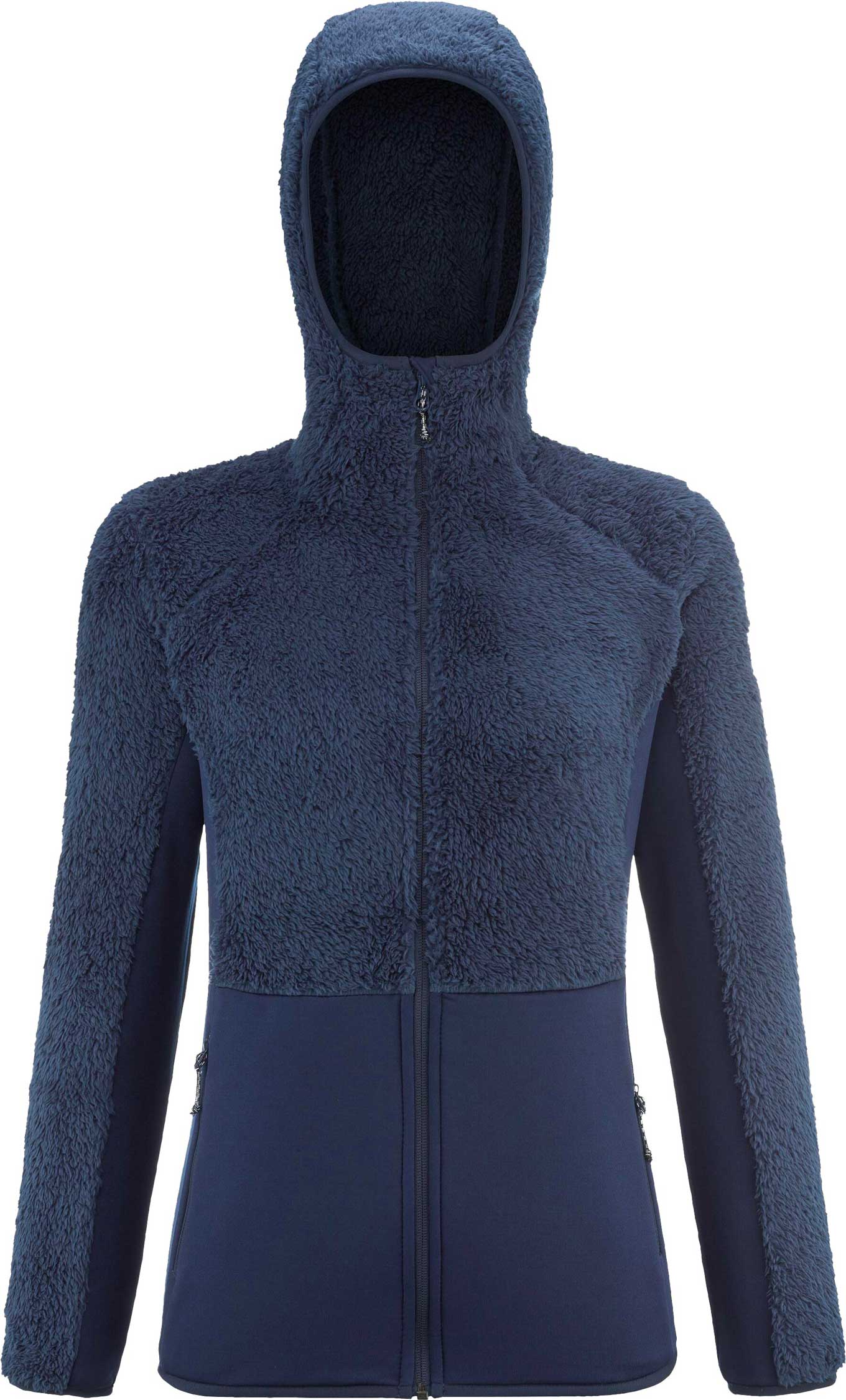 Polaire stretch - Chamonix Highloft Hoodie W Saphir - Taille S - Navy