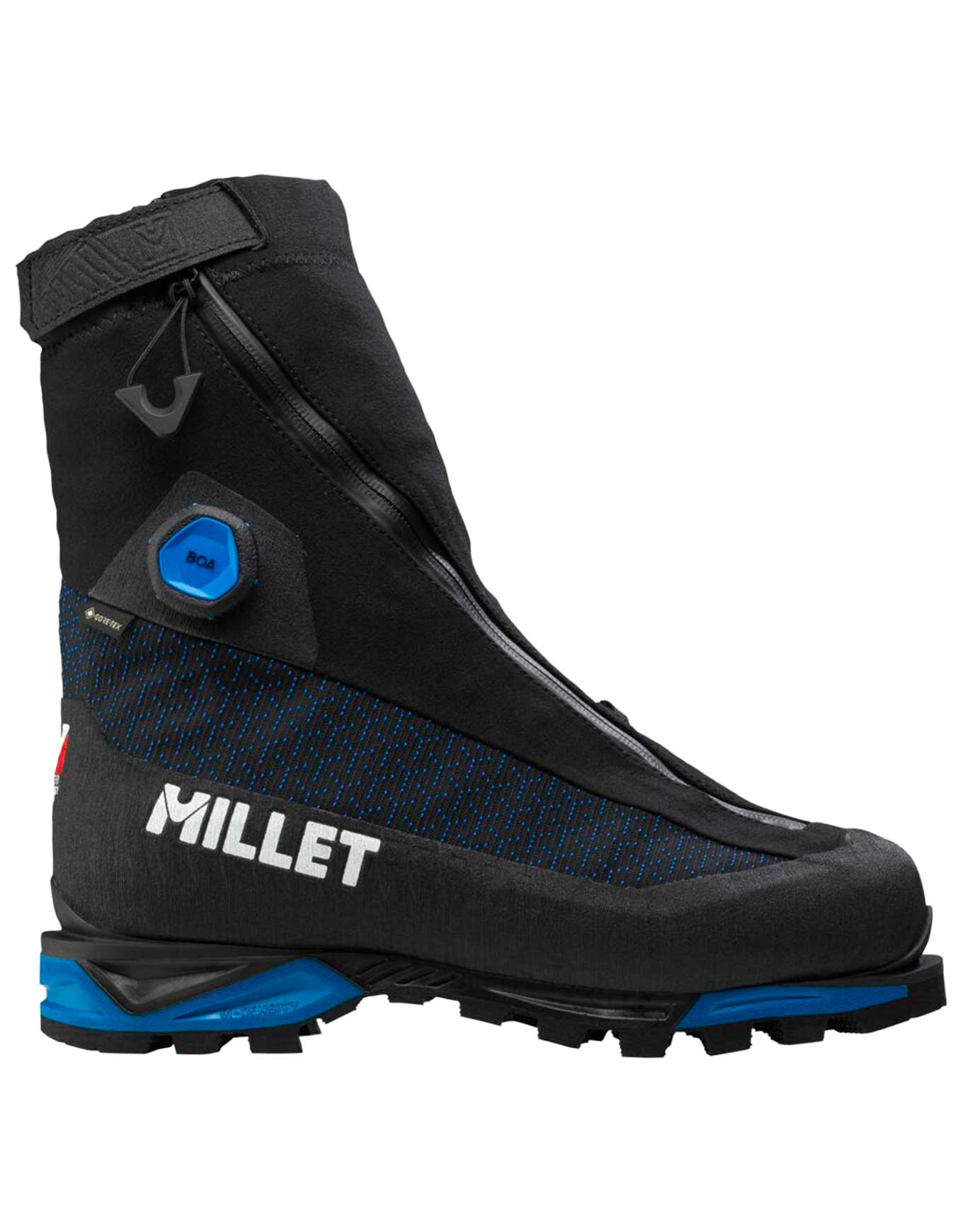 Chaussures d'alpinisme en GORE-TEX® - Trilogy Jorasses 4S GTX Black/Black - Taille 9 UK - Bleu