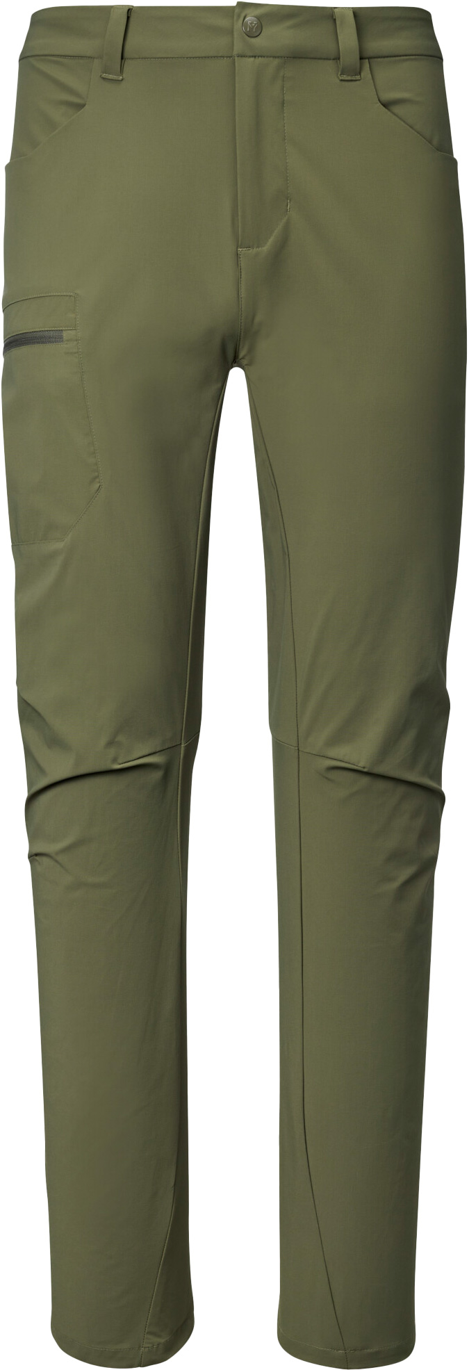 Pantalon stretch déperlant de randonnée - Ubic Stretch Pant M Grape Leaf en Softshell - Taille 40 FR - Noir