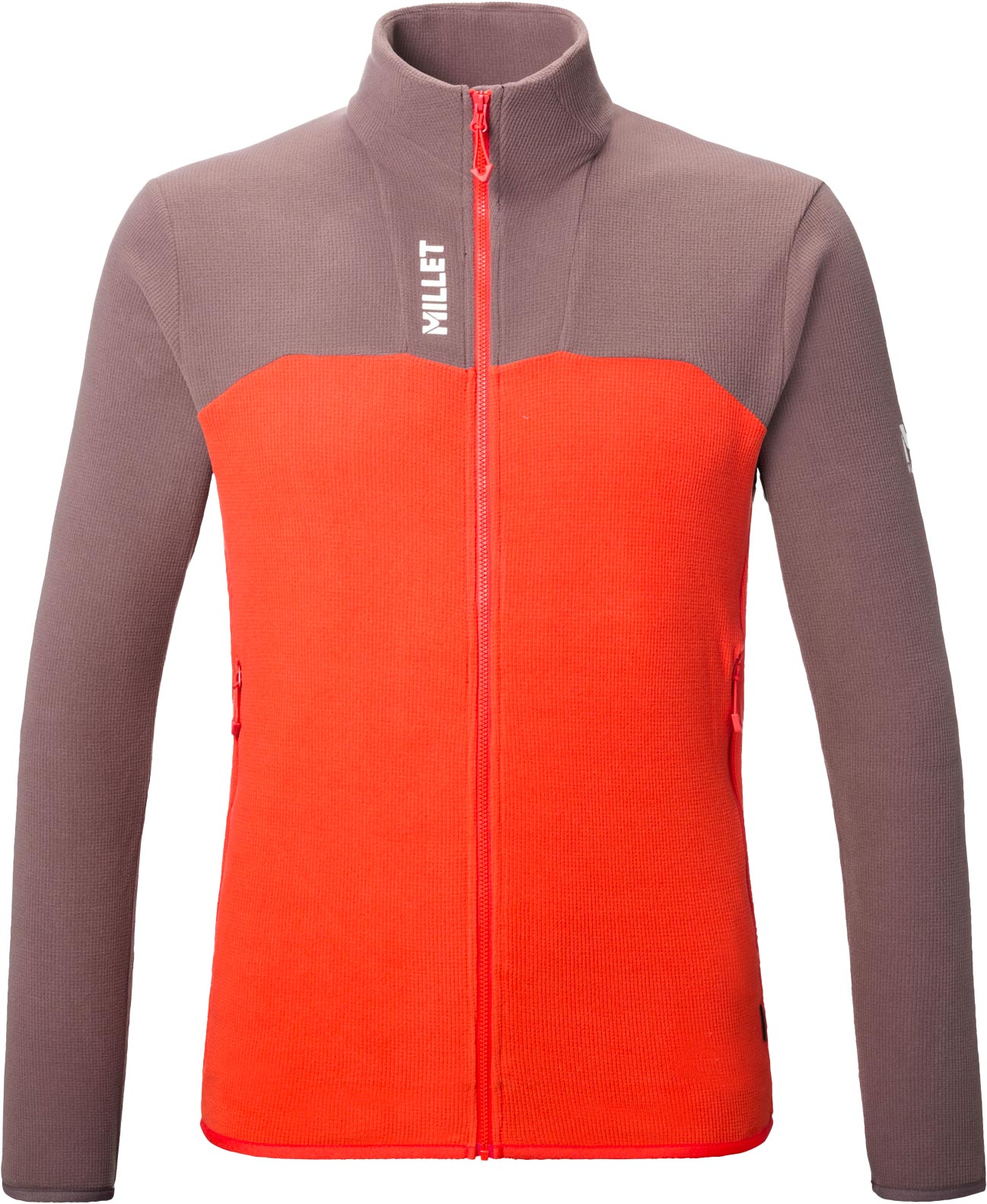 Polaire en Polartec® - Ubic Lightgrid Jkt M Pepper Paprika - Taille L - Orange