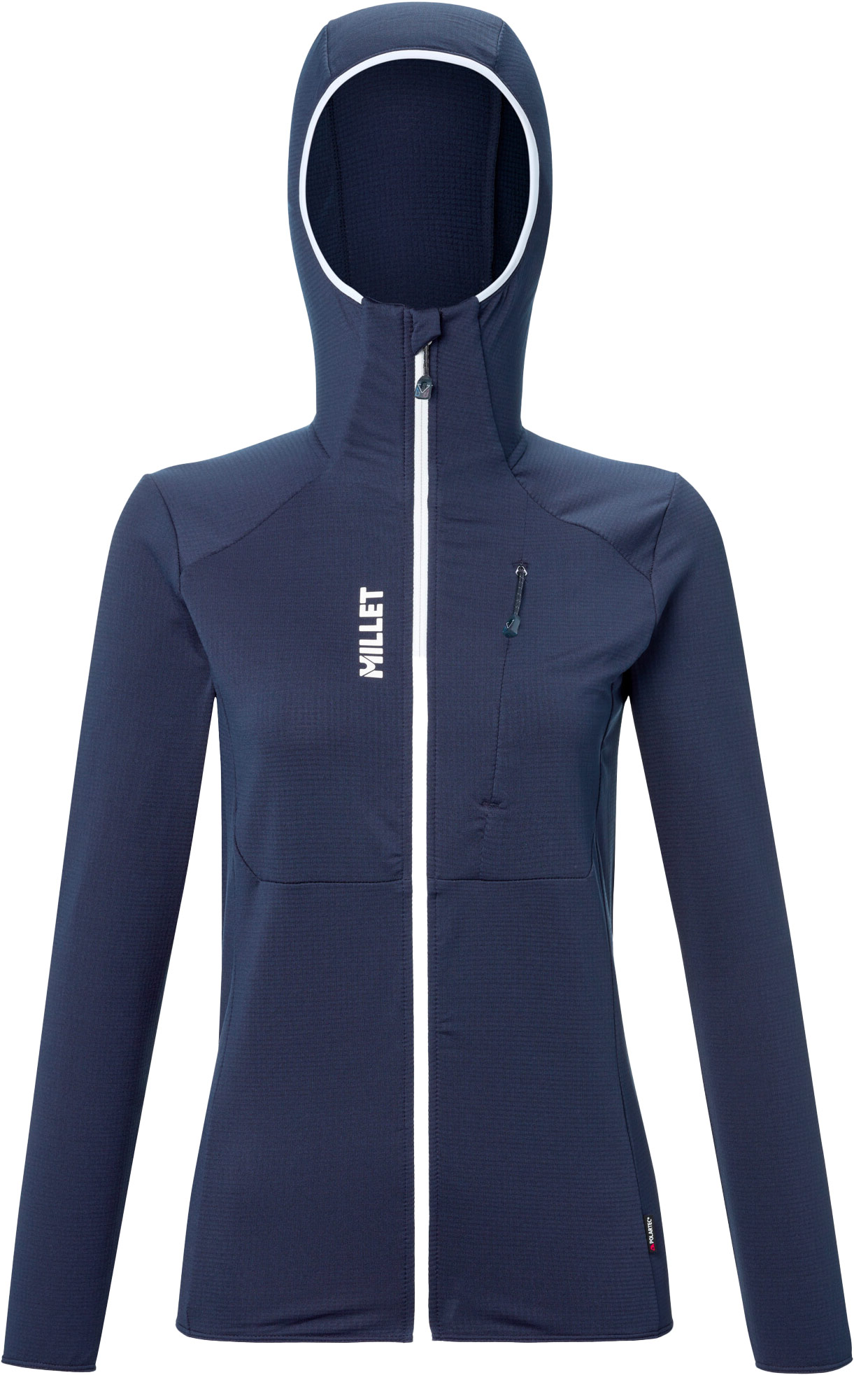 Polaire respirante en Polartec® - Trilogy Icon Lightgrid Hoodie W Saphir - Taille S - Navy