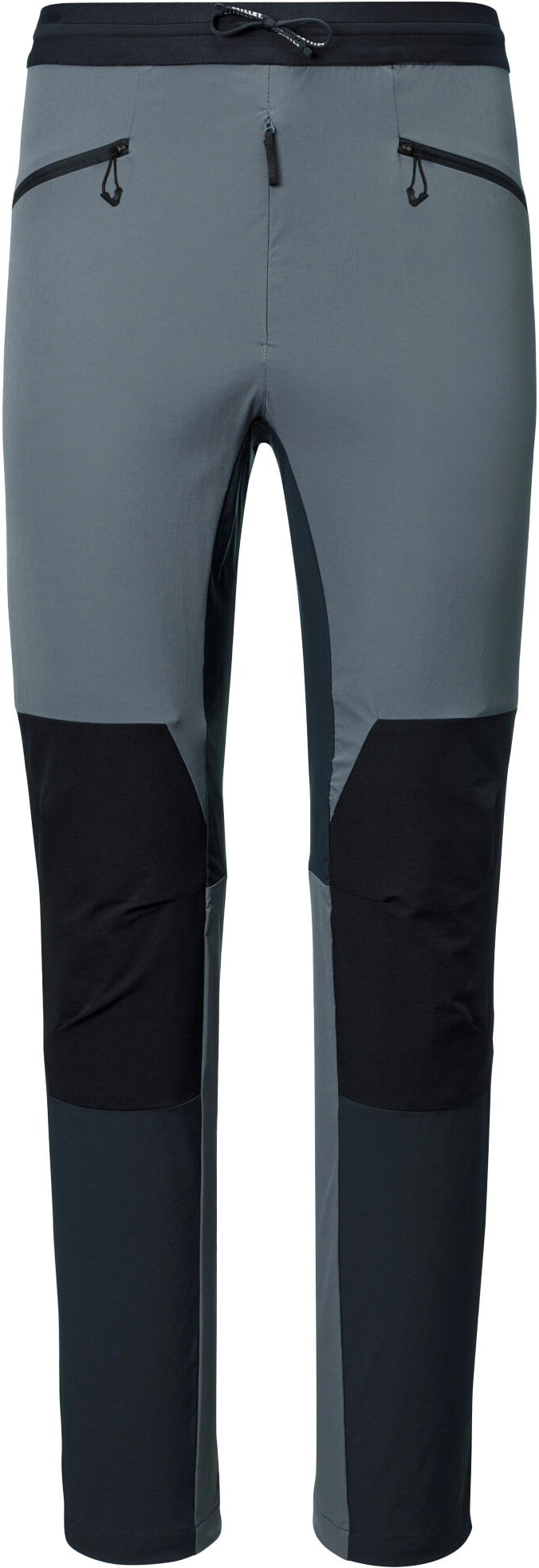 Pantalon léger durable et stretch pour alpinisme - Kamet XCS Light Pant M Tarmac Noir en Softshell - Taille M - Gris