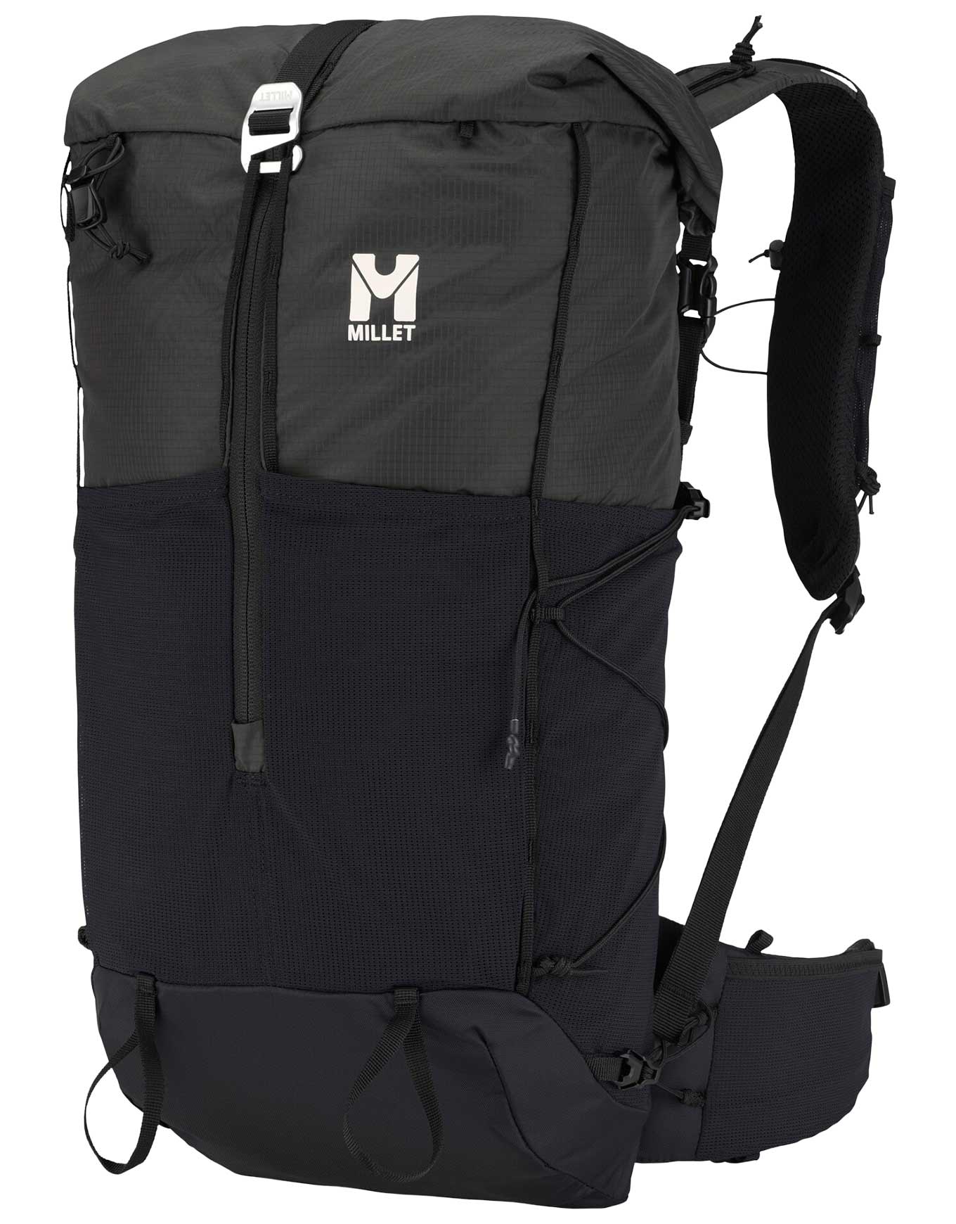 Sac de randonnée journée - Parmelan 25 Black en Nylon - Taille S - Noir