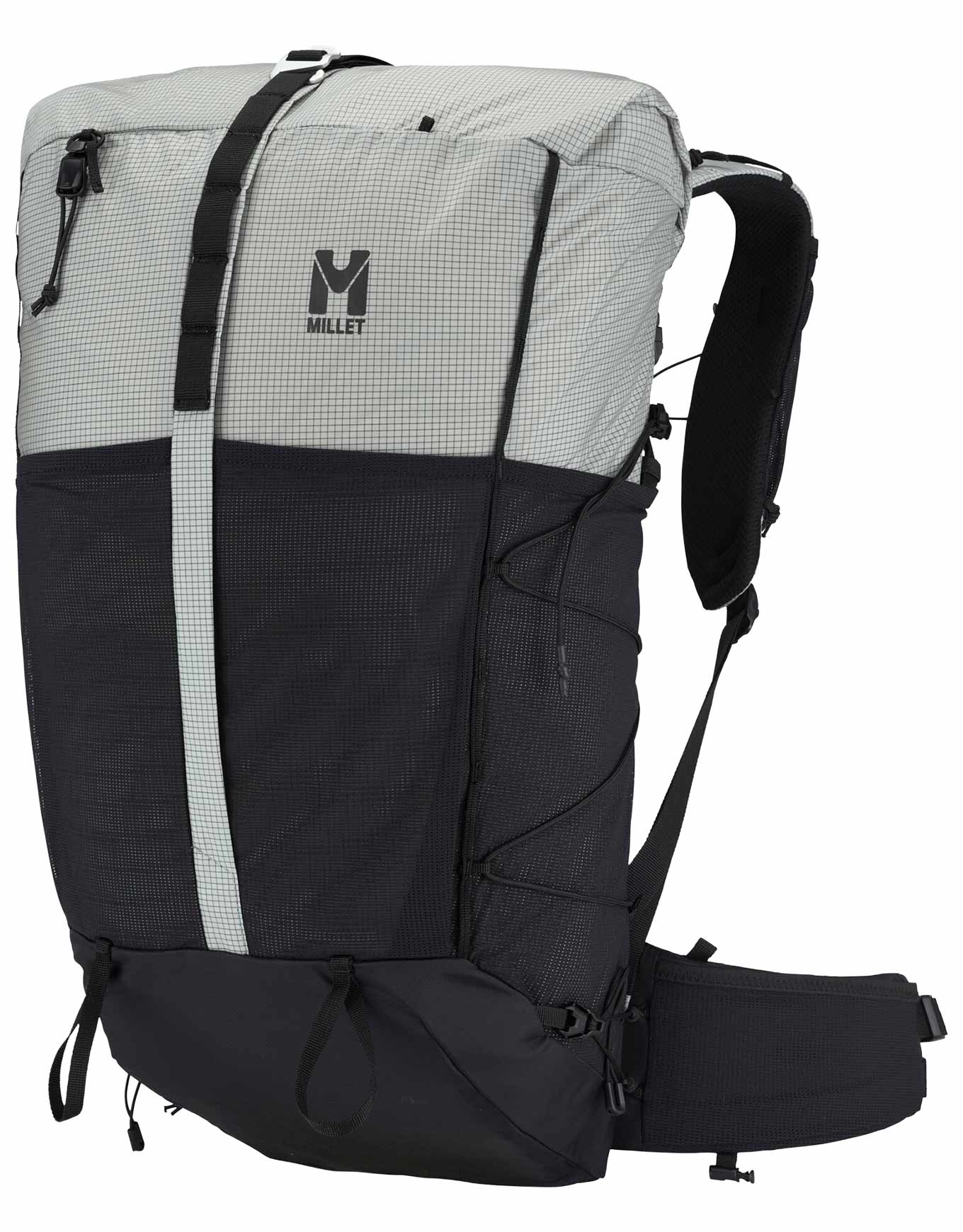 Sac de trekking - Parmelan 35 Silverstone/Black en Nylon - Taille M - Gris